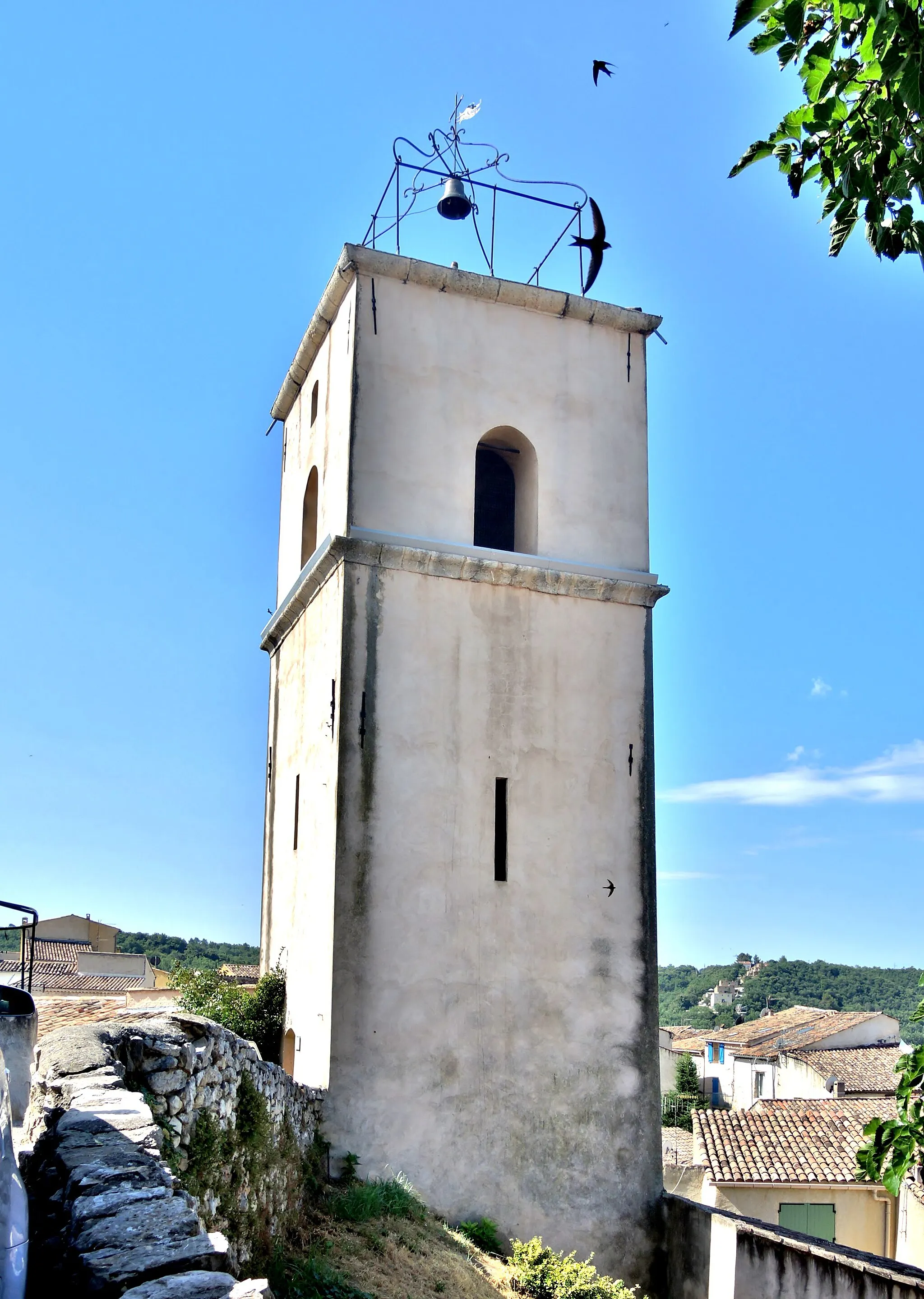 Photo showing: Tour de l'horloge à Vinon-sur-Verdon. Var