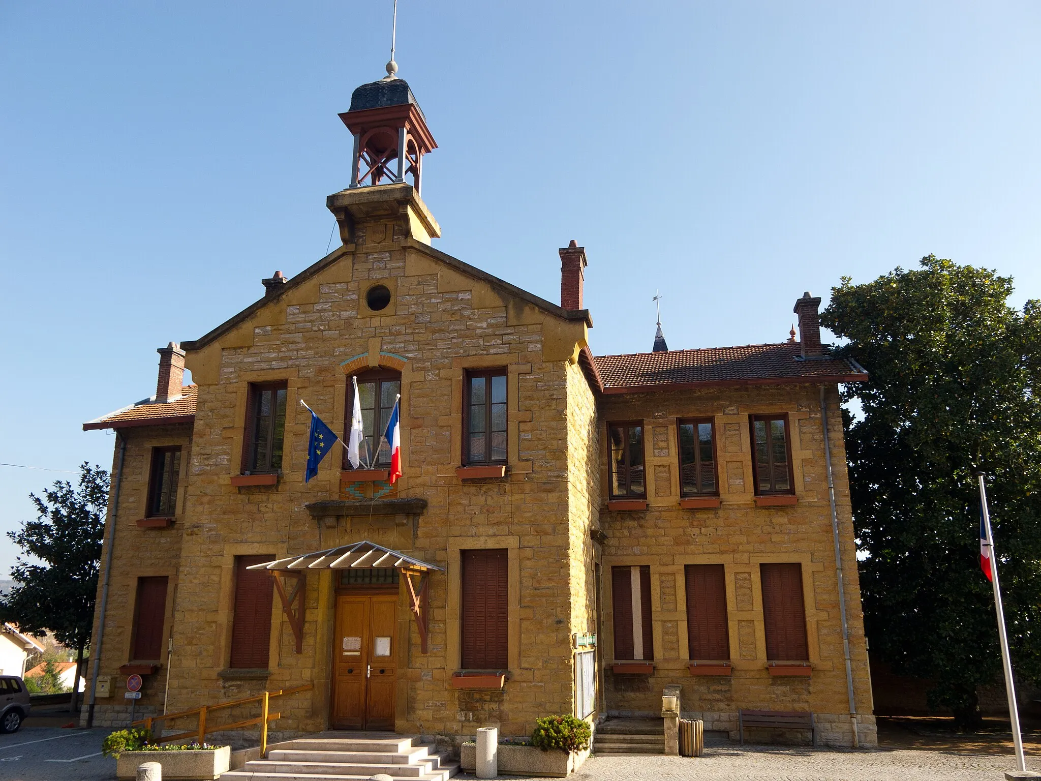 Photo showing: Mairie d'Albigny-sur-Saône - Albigny-sur-Saône, Rhône, France.