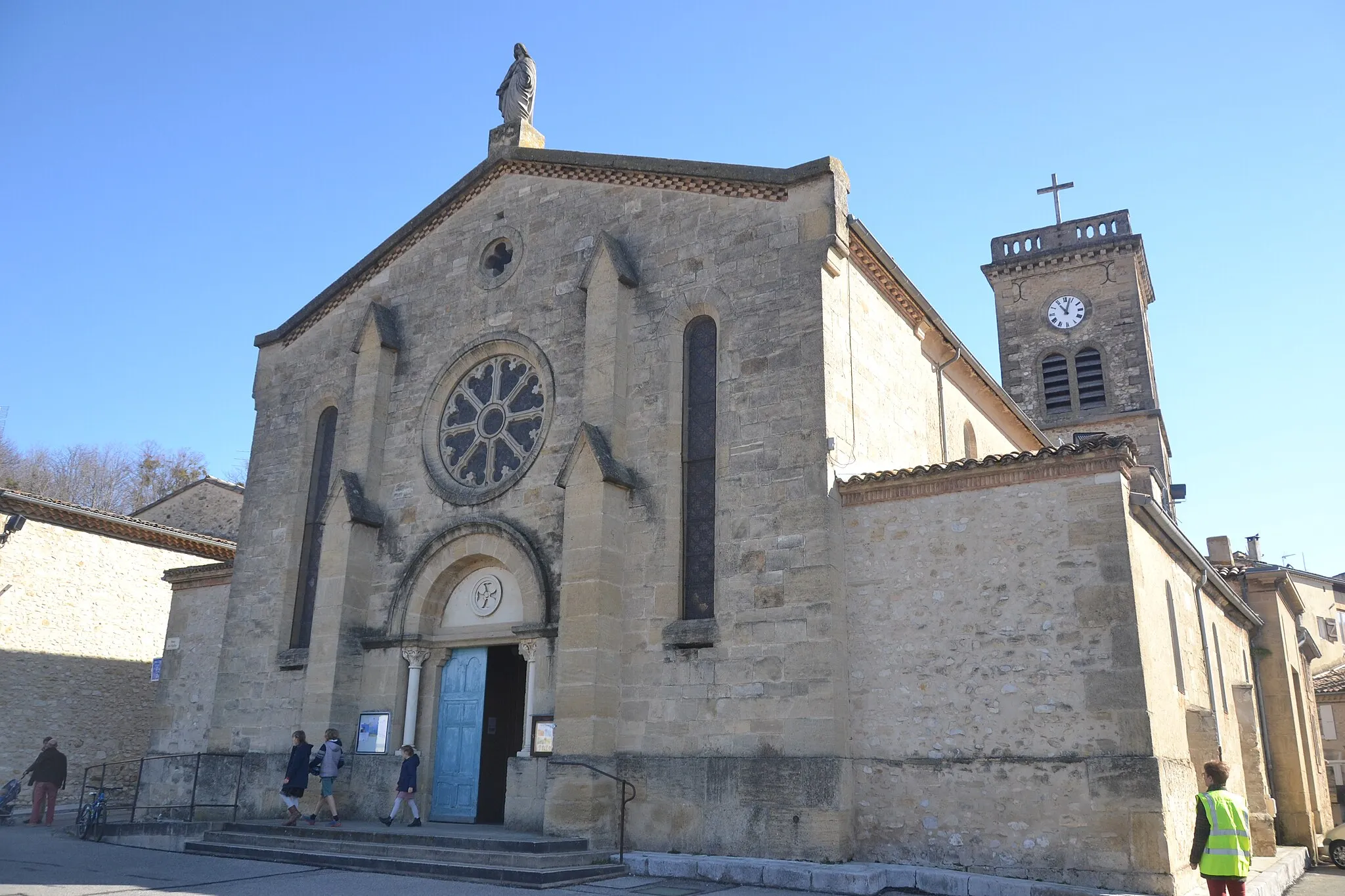 Photo showing: église paroissiale d'Allex, Drôme