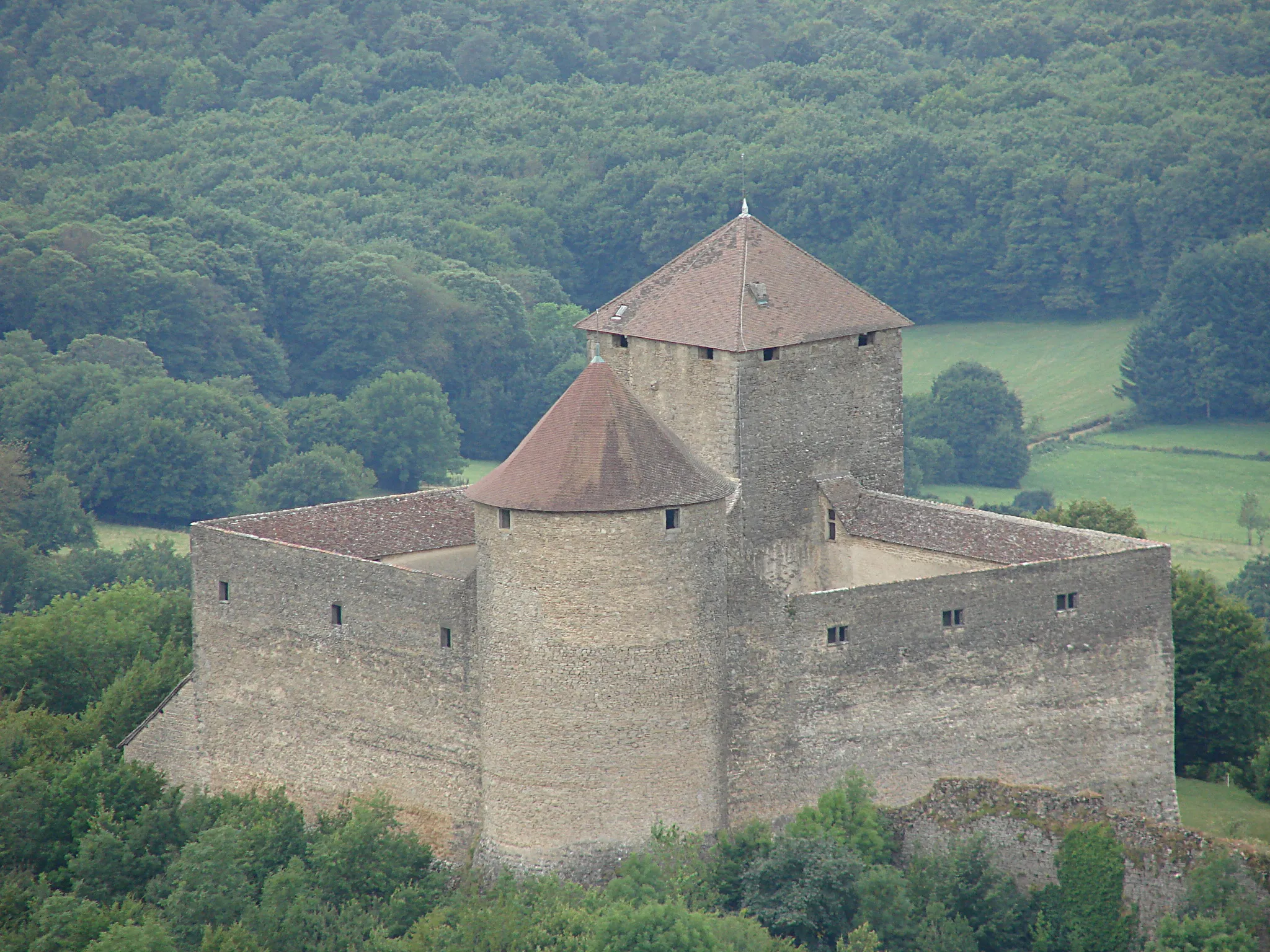 Photo showing: Le Château des Allymes