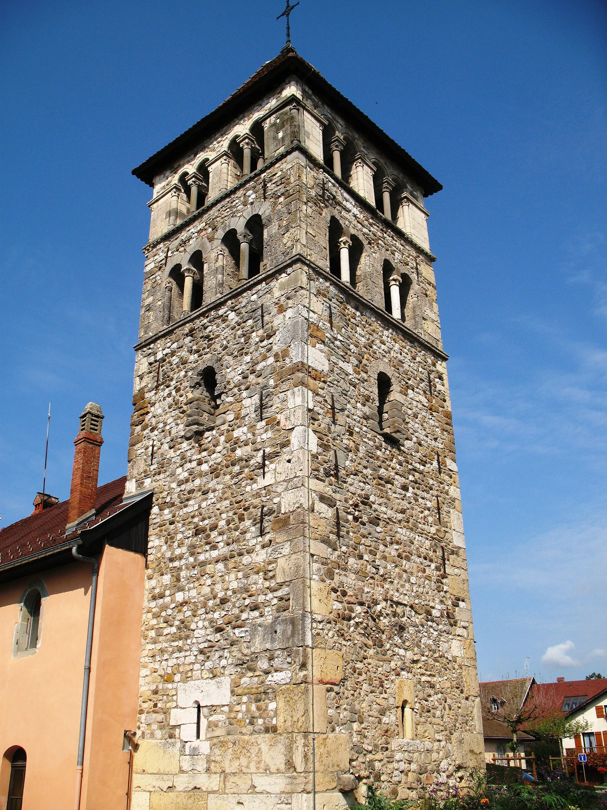 Photo showing: Annecy-le-vieux Clocher de l'église