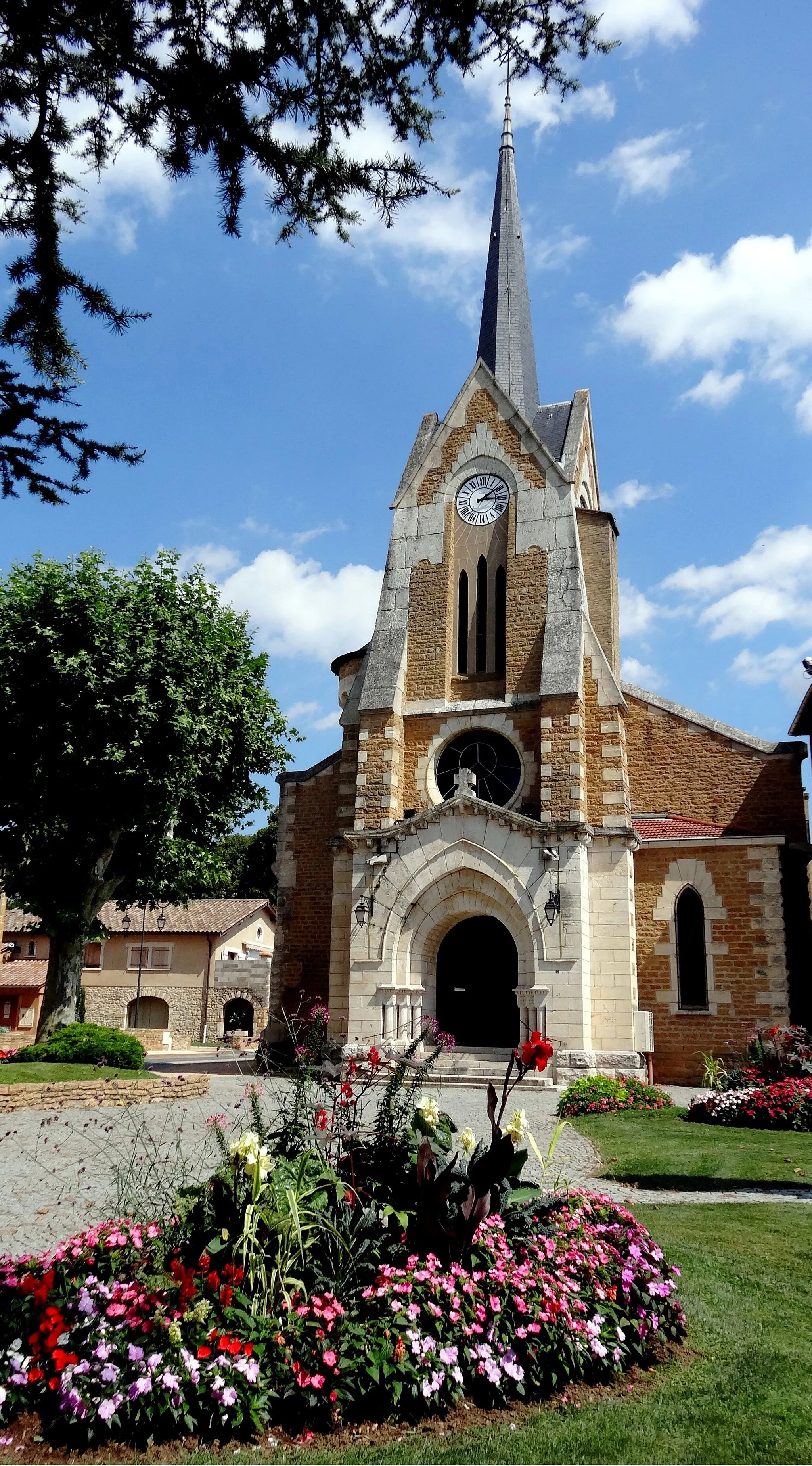 Photo showing: Eglise d'Arnas 69