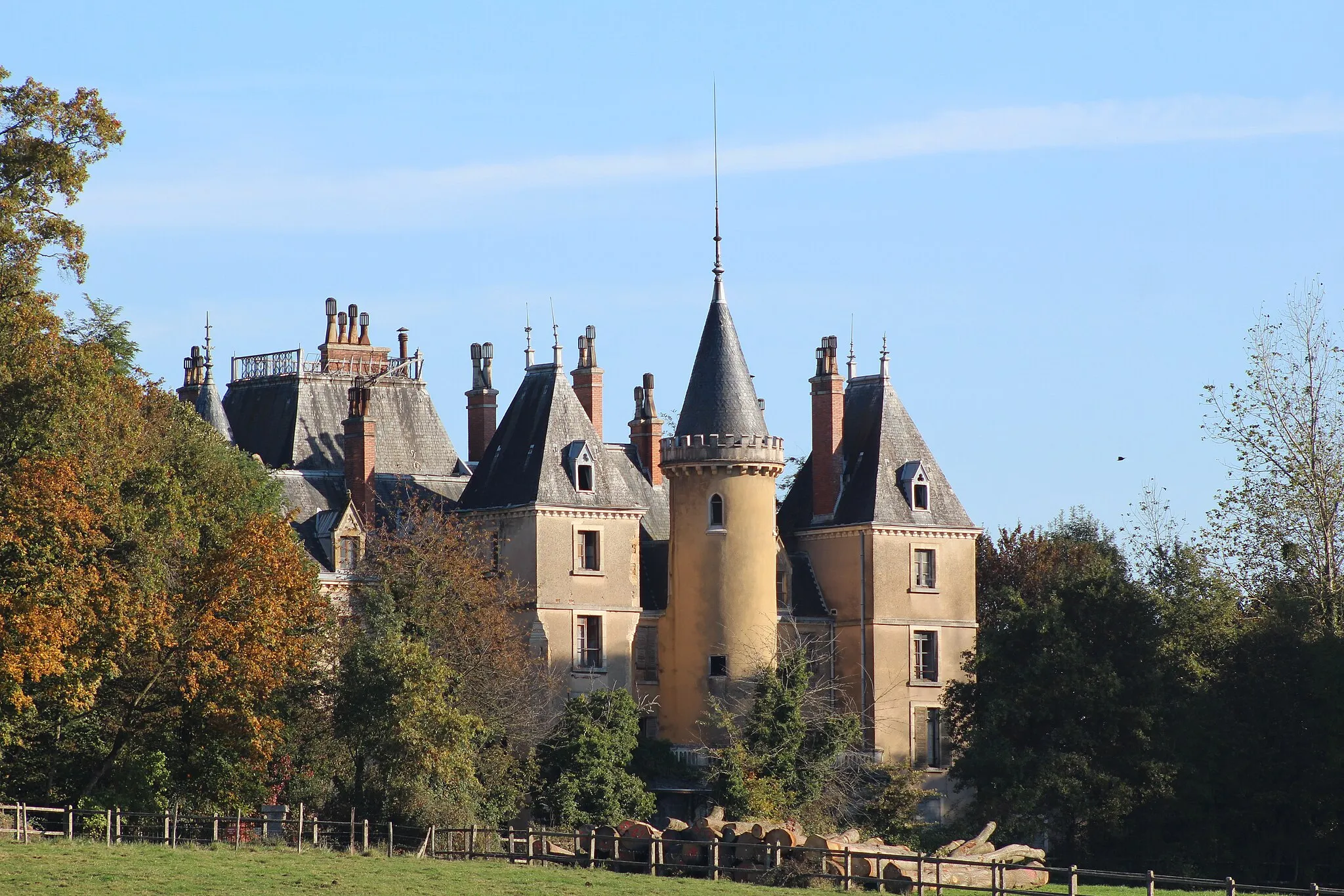 Photo showing: Château de Montépin à Bâgé-la-Ville.