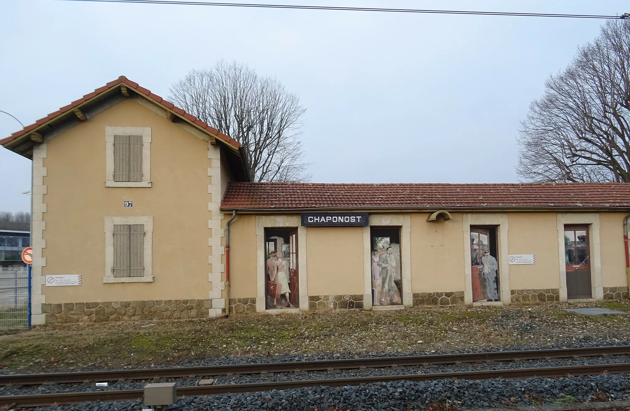 Photo showing: ancienne halte ferroviaire de Chaponost