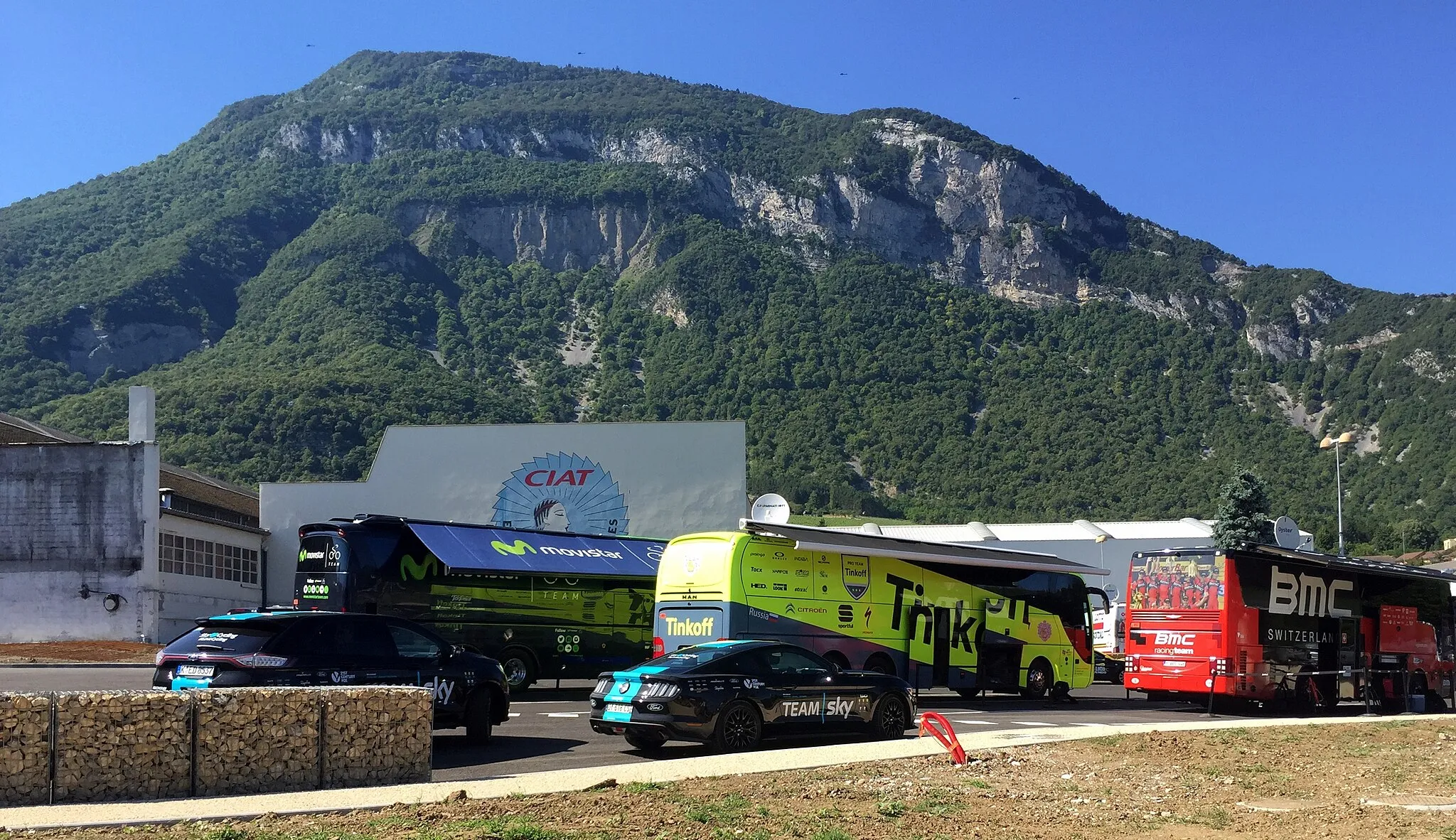 Photo showing: Image du Tour de France 2016 à Culoz.