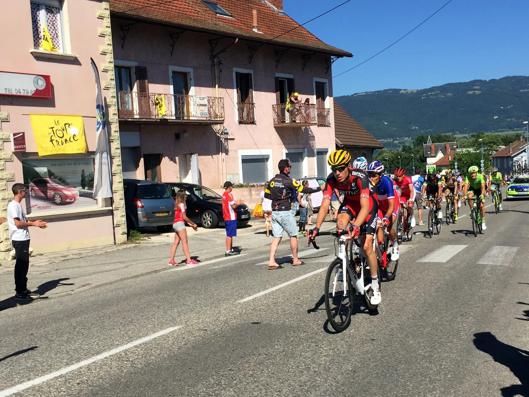 Photo showing: Image du Tour de France 2016 à Culoz.
