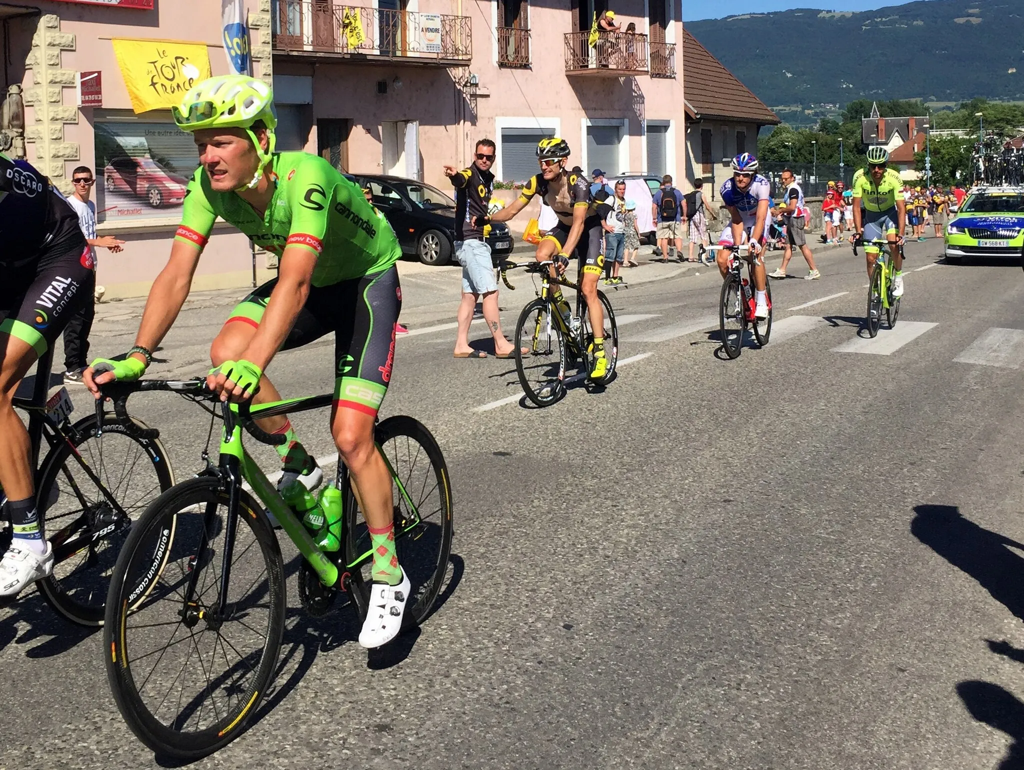 Photo showing: Image du Tour de France 2016 à Culoz.