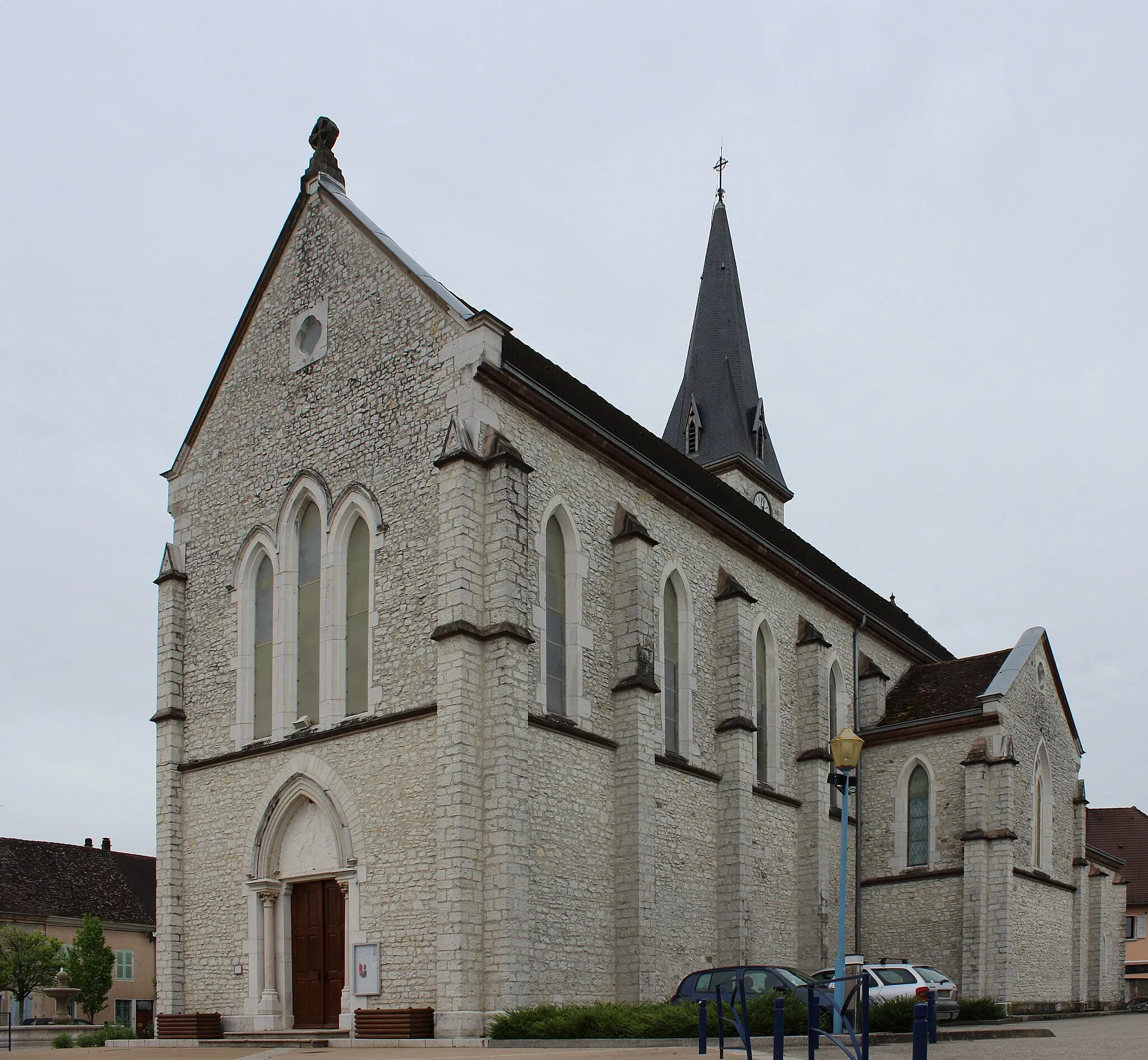 Photo showing: Église Saint-Laurent à Vézeronce-Curtin.