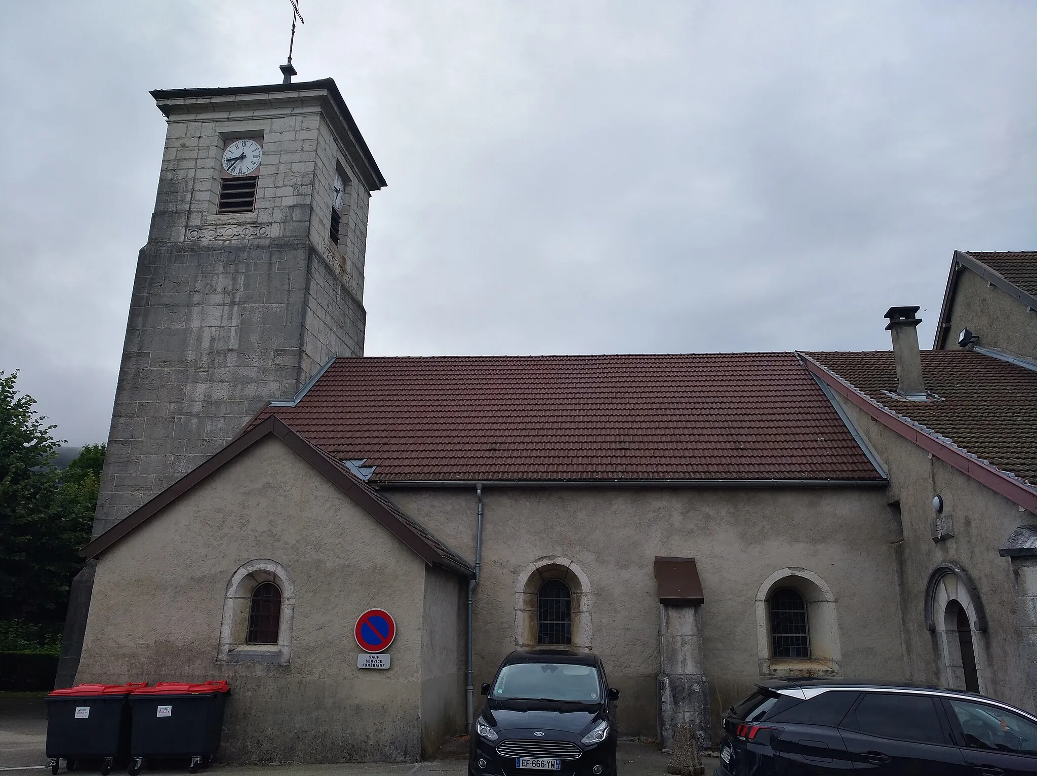 Photo showing: Église Saint-Martin de Dortan (Ain, France).