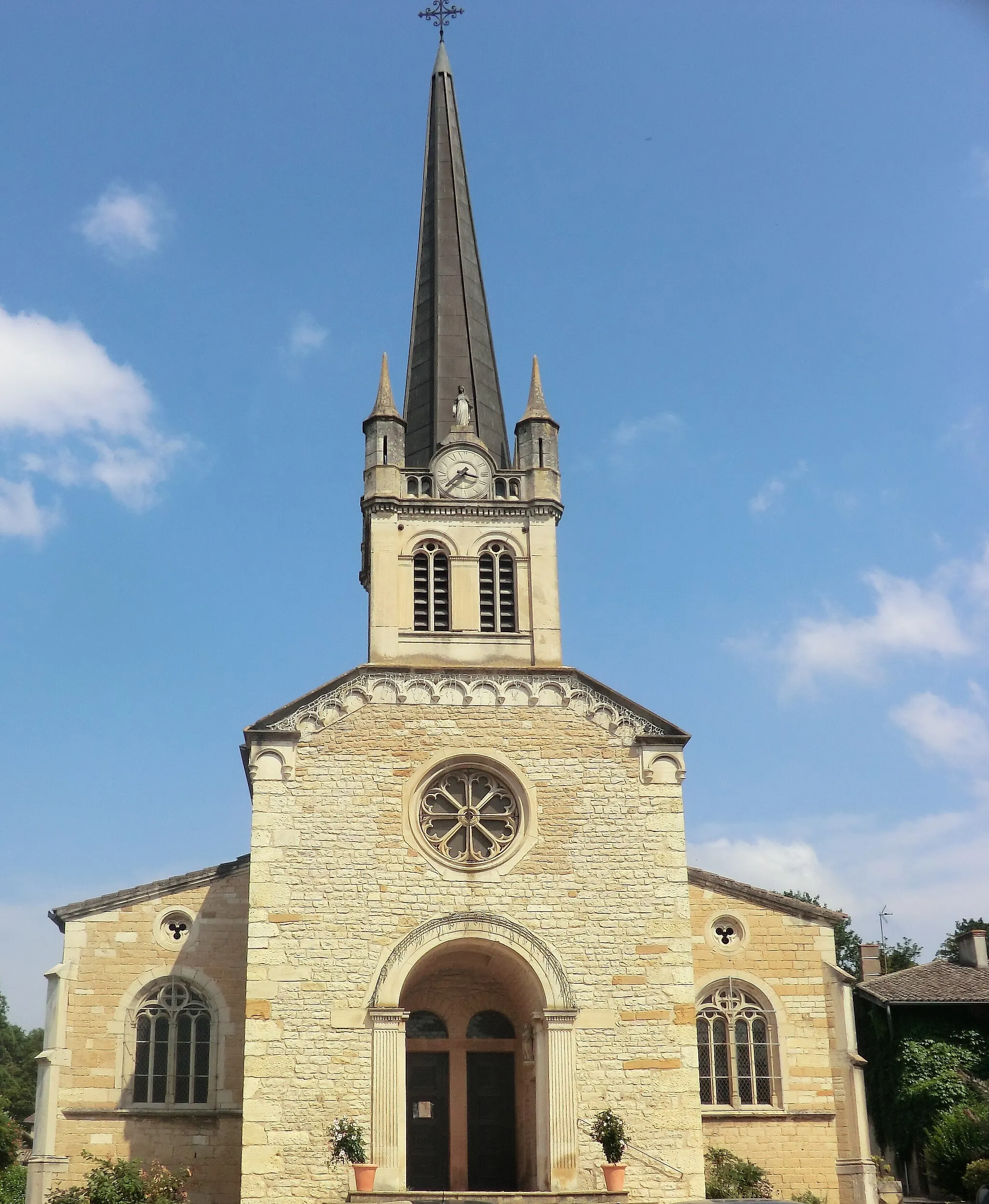 Photo showing: Église Notre Dame de l'Assomption de Fareins.