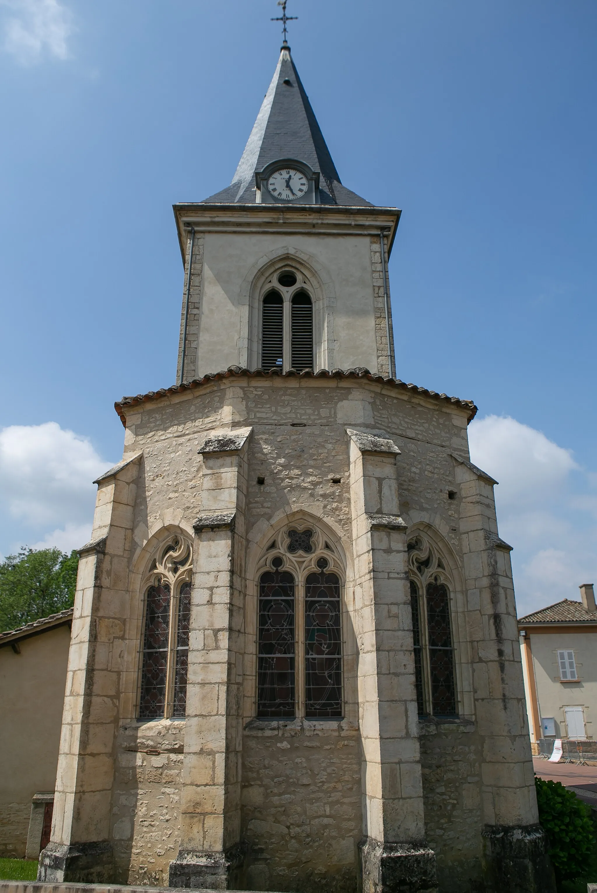 Photo showing: Église Saint-Étienne de Frans (Ain, France)