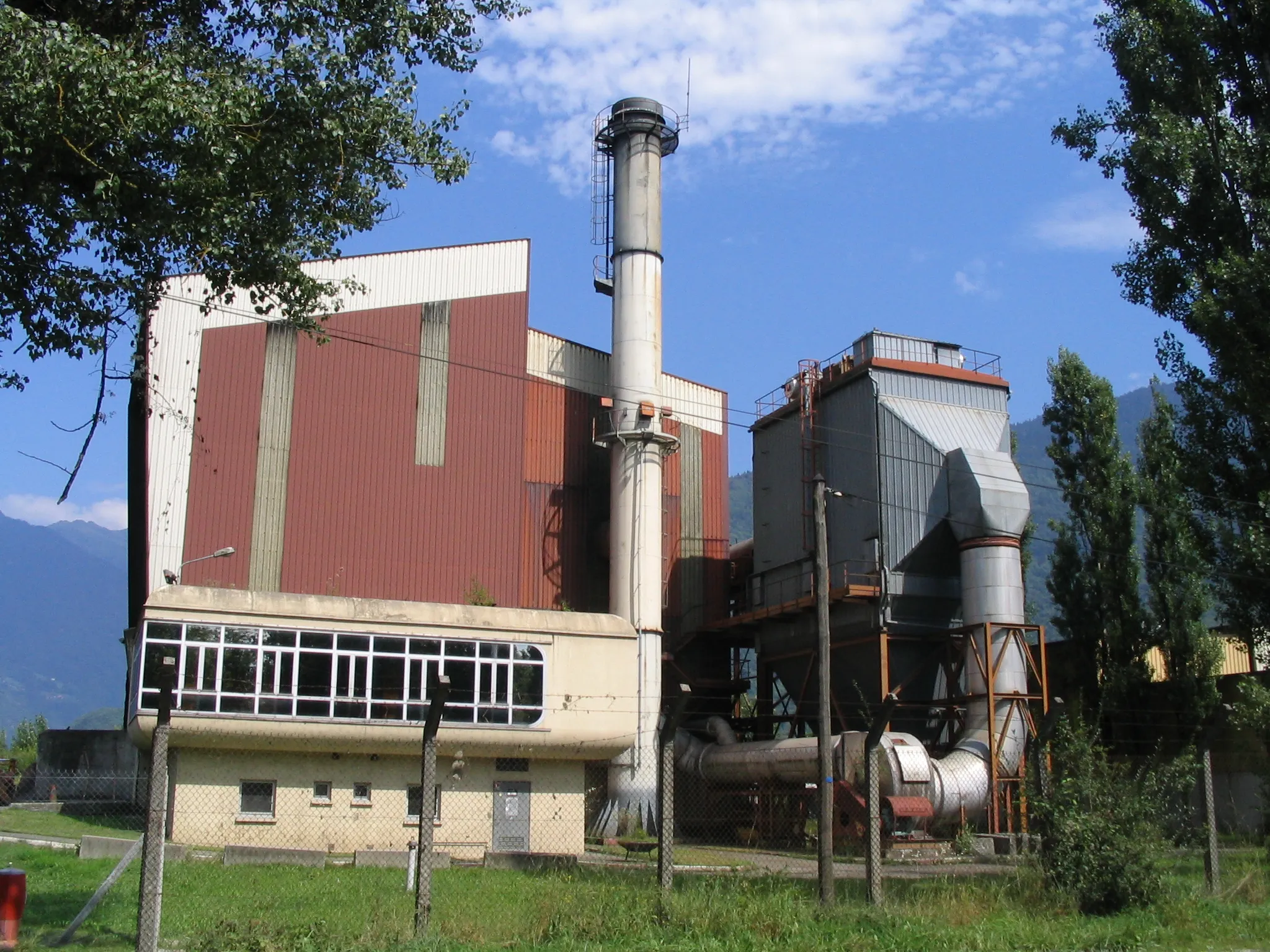 Photo showing: L'incinérateur de Gilly-sur-Isère (Savoie, France)