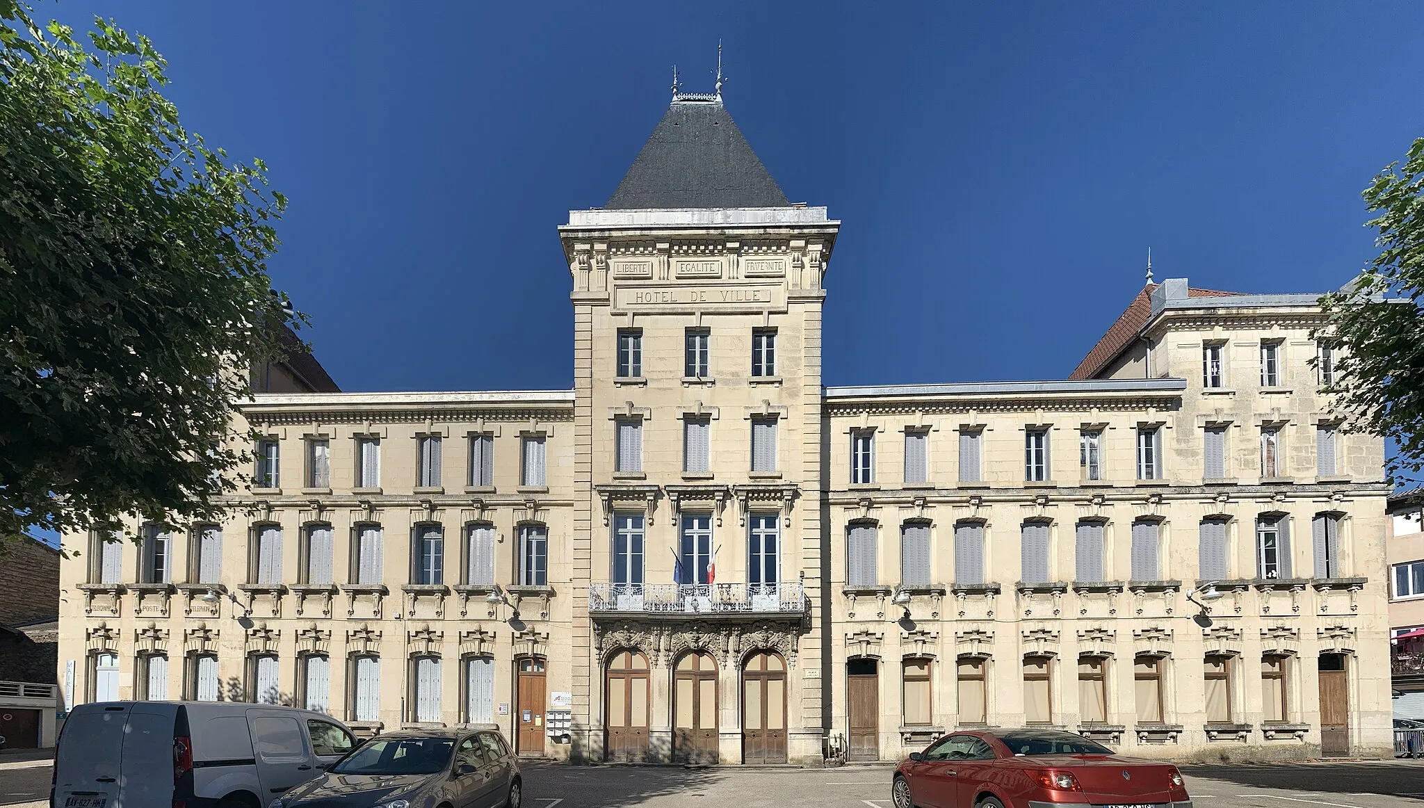 Photo showing: Hôtel de ville de Jujurieux.