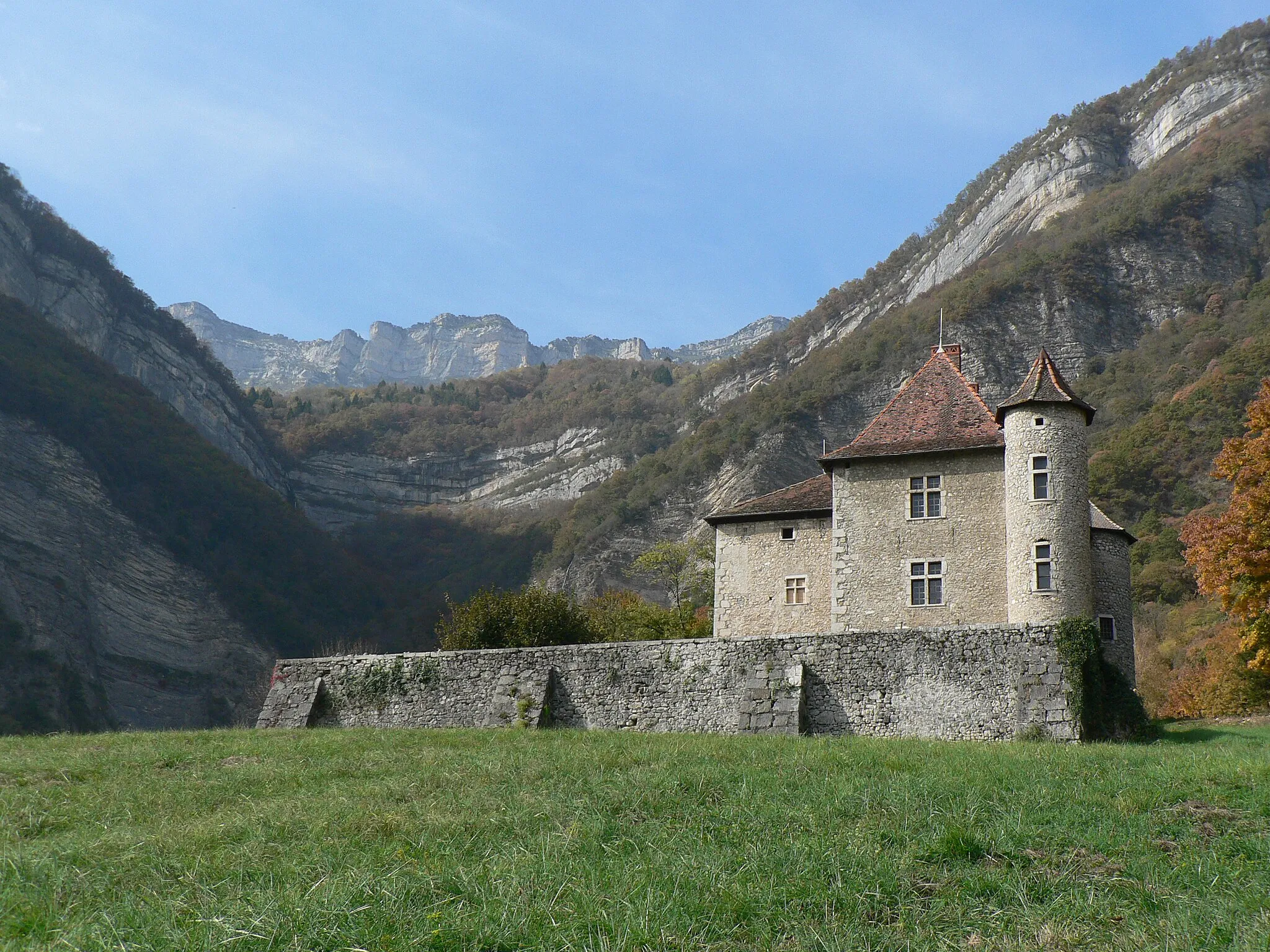 Photo showing: chateau du Carré, La Terrasse, Isère, France.