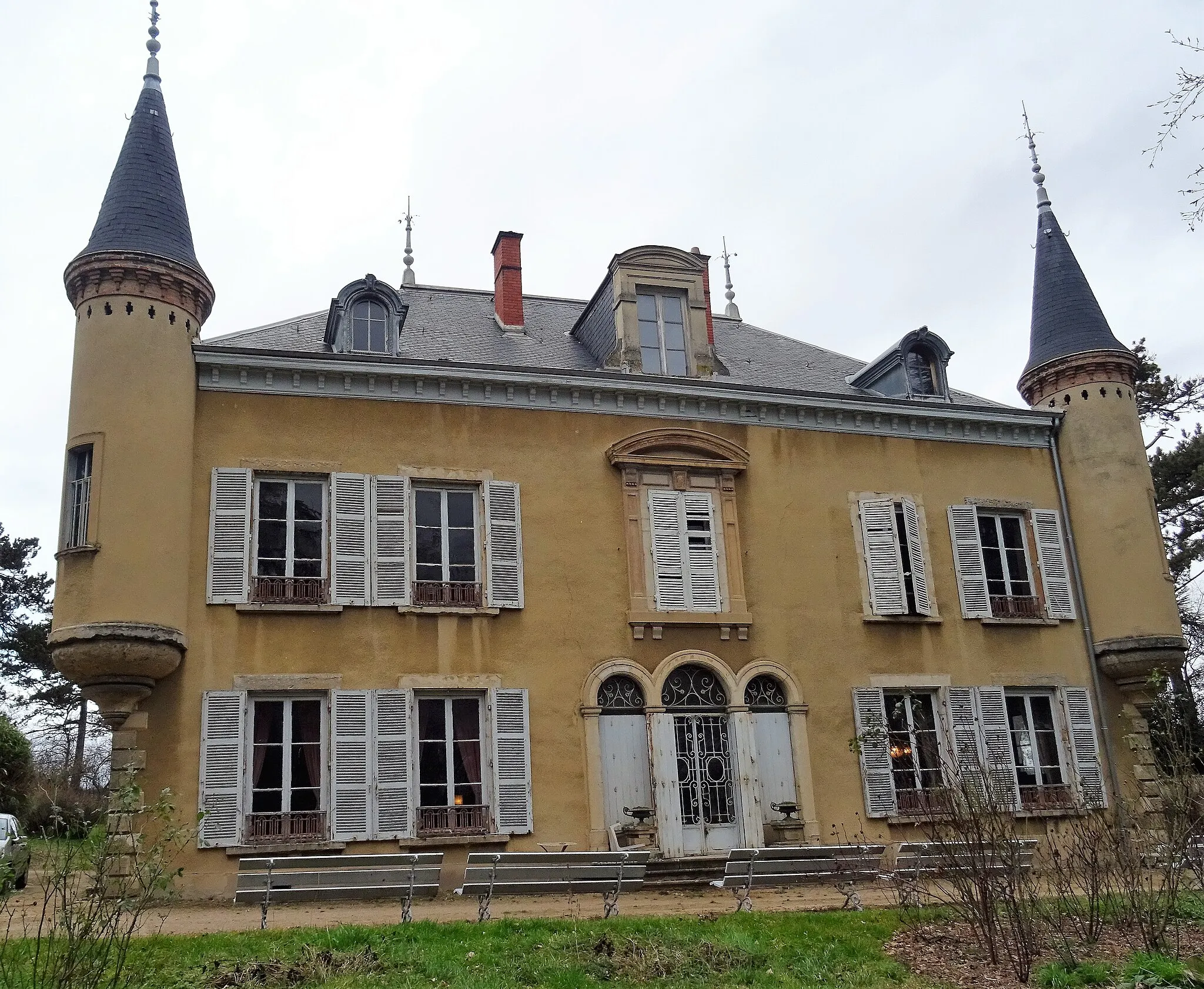 Photo showing: château des Sapins