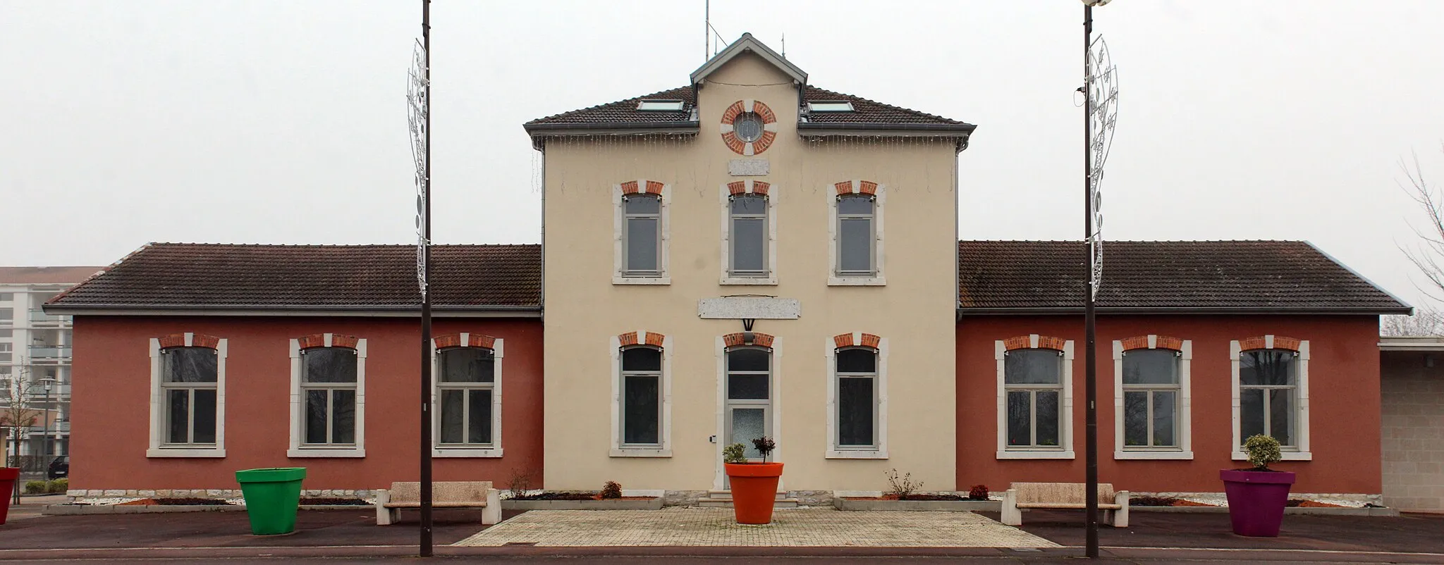 Photo showing: Mairie de Péronnas.