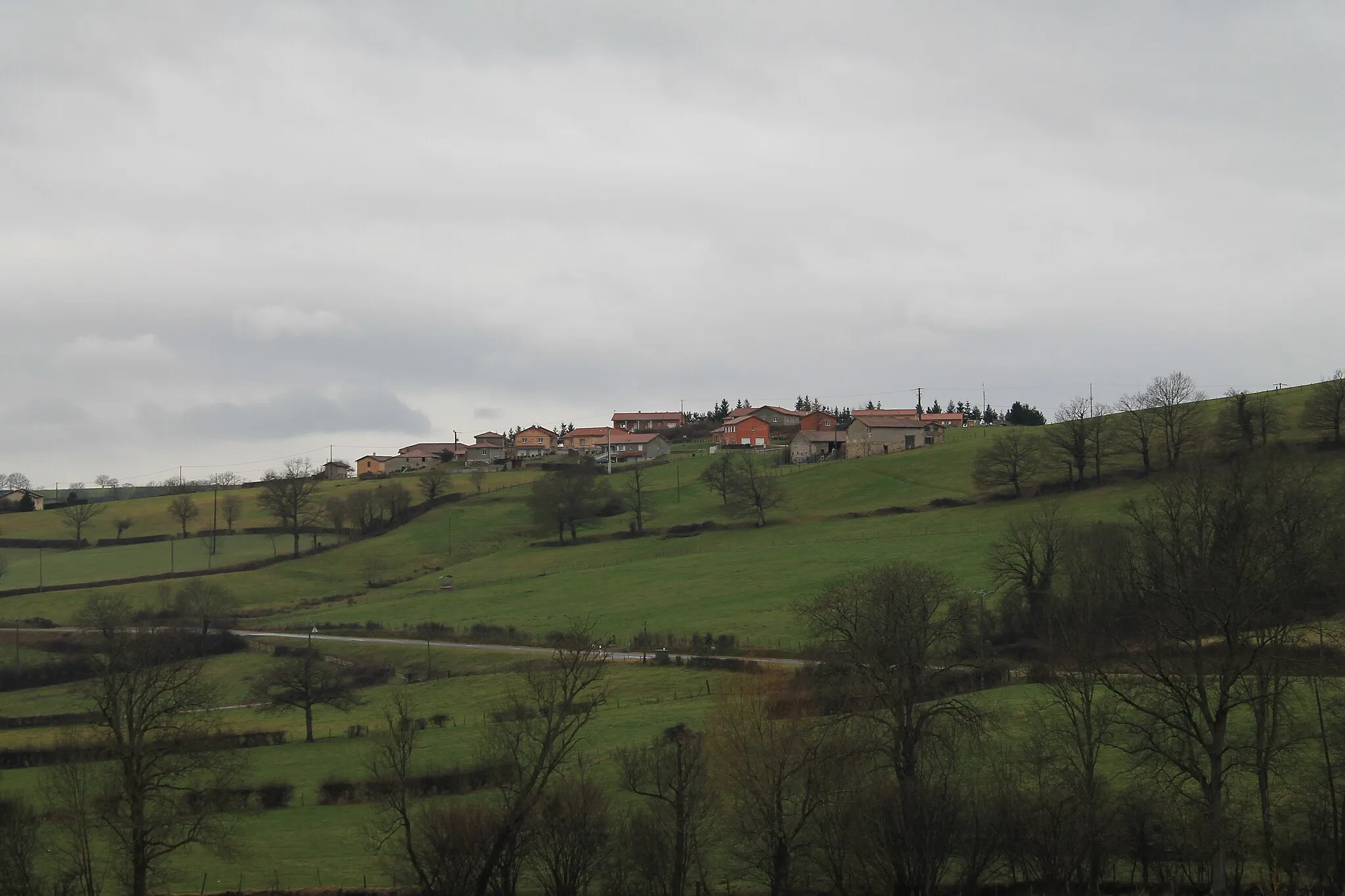 Photo showing: Perreux - Vue sur la campagne