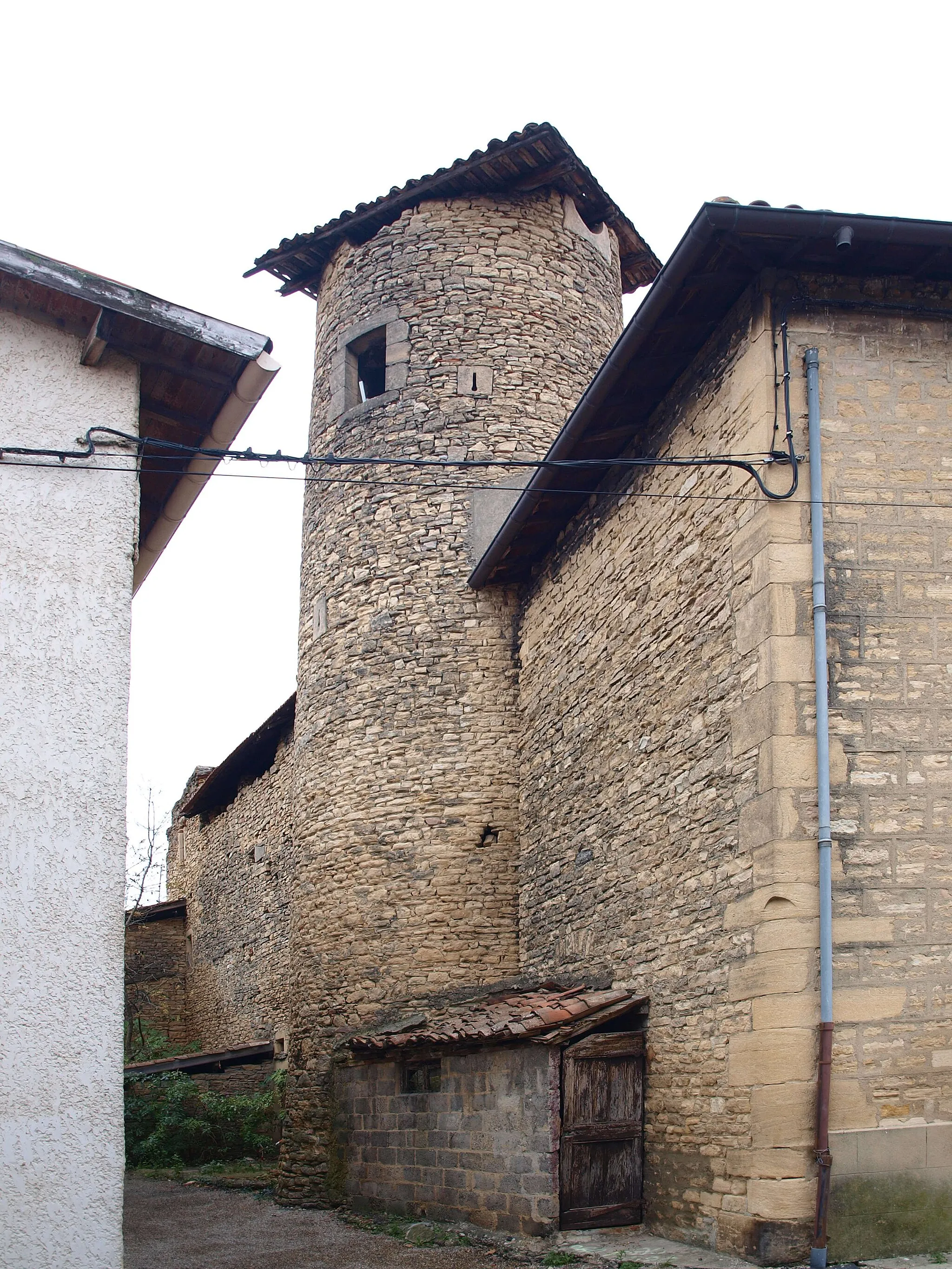 Photo showing: Saint-Alban-de-Roche (Isère, France) ;