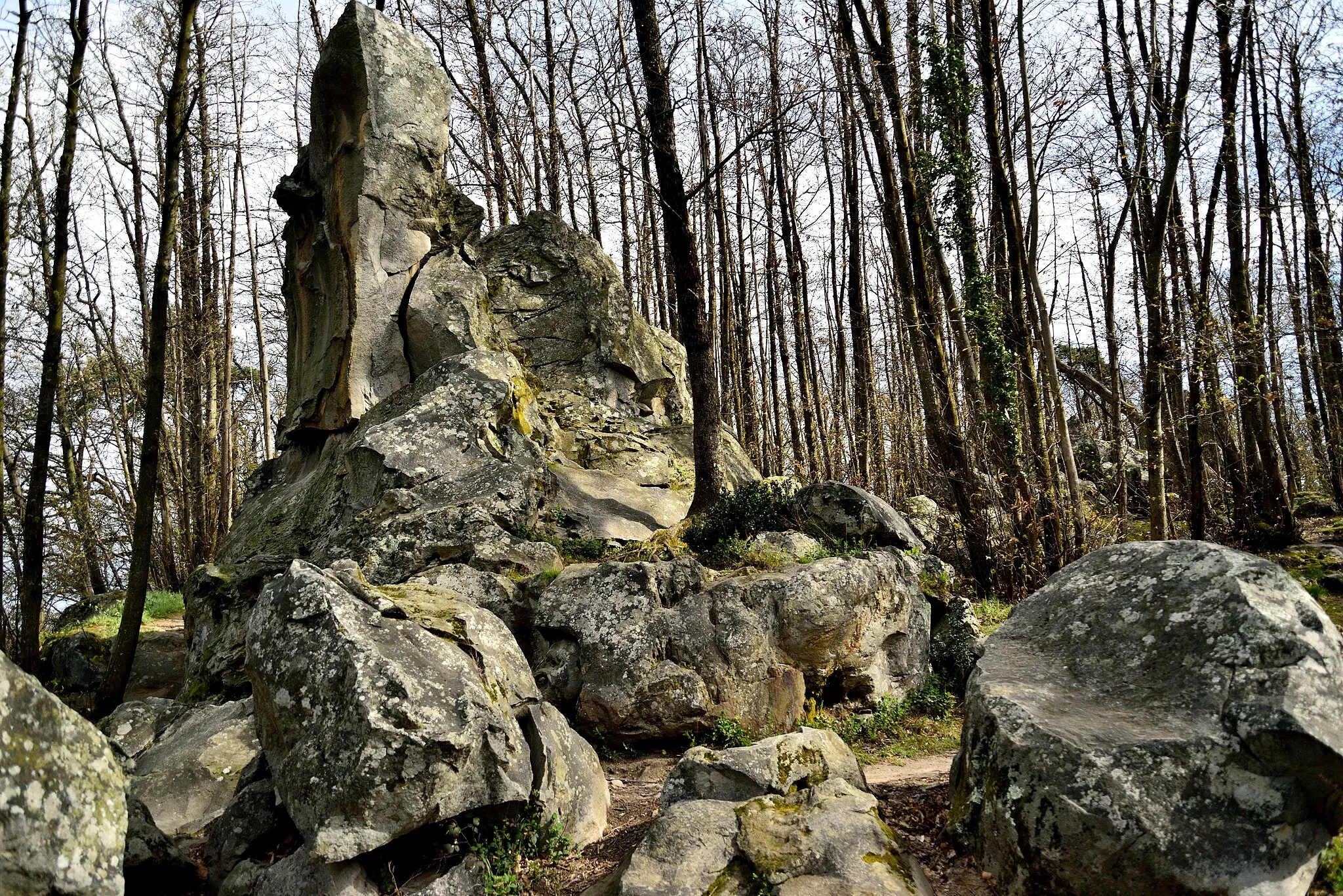 Photo showing: site druidique à st barthelemy de vals