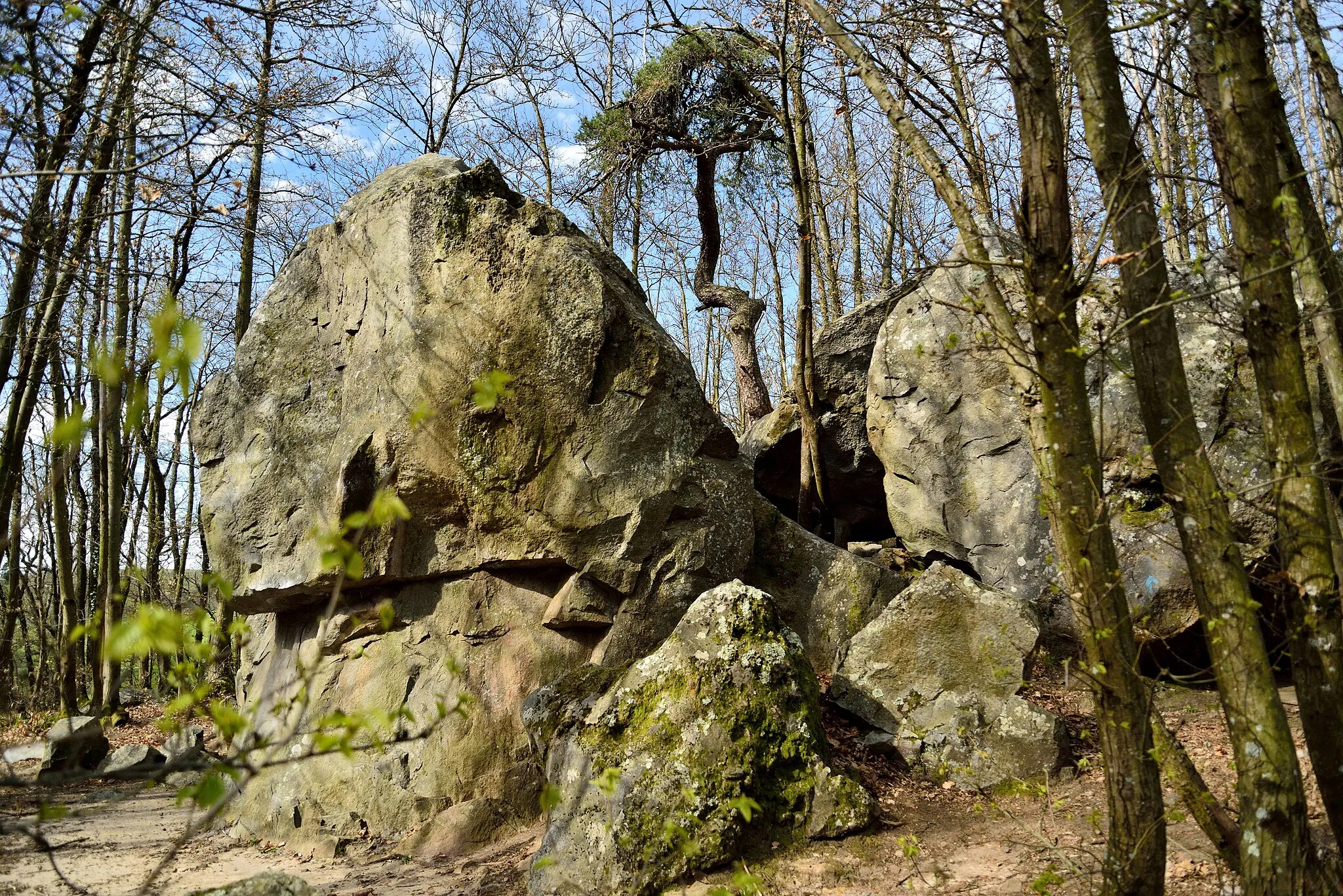 Photo showing: "roches qui dancent" st barthelemy de vals