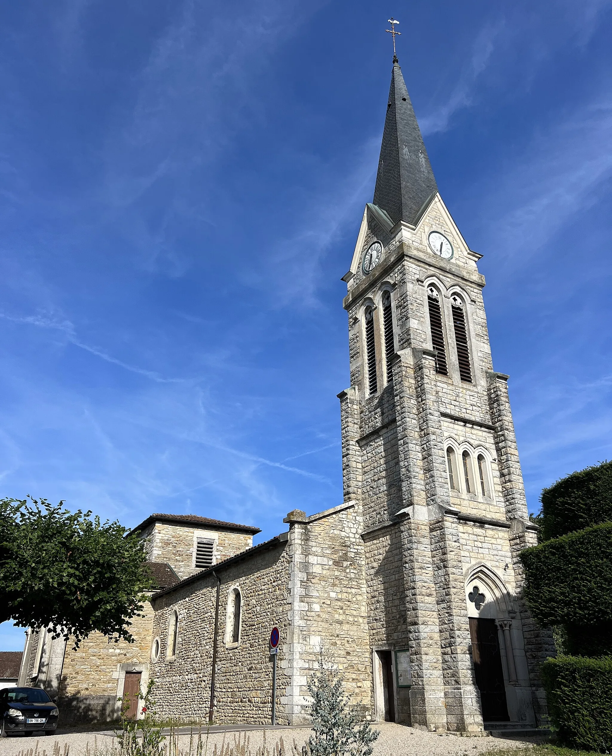 Photo showing: Église Saint-Denis de Saint-Denis-lès-Bourg.