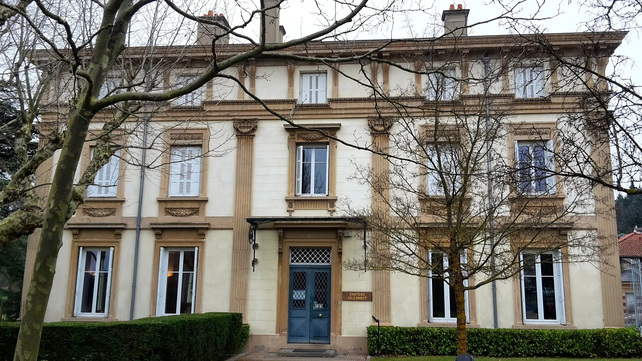 Photo showing: Château Colcombet à Saint-Genest-Lerpt (Loire)