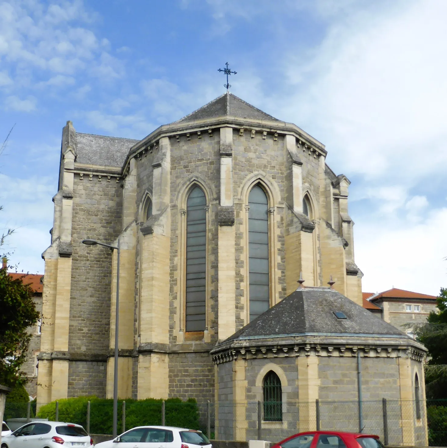 Photo showing: abside de la chapelle des Maristes