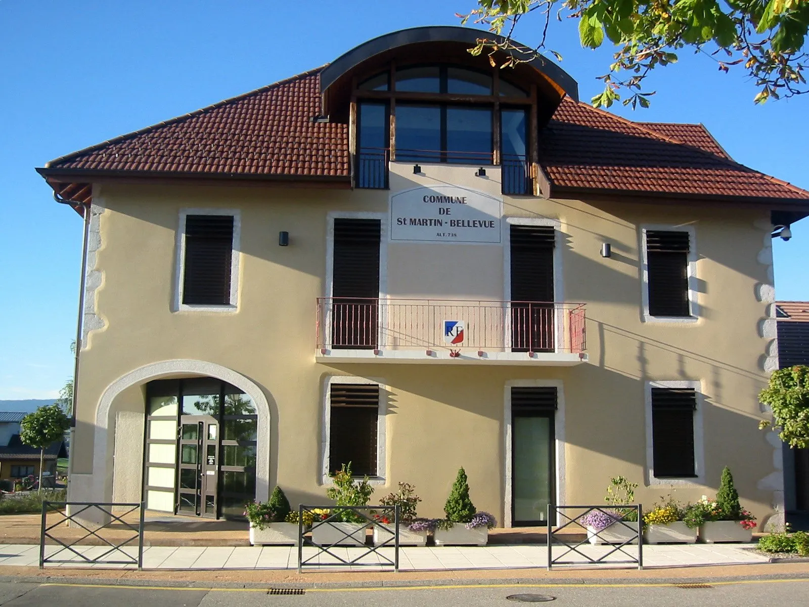 Photo showing: Mairie de Saint Martin Bellevue en Haute-Savoie