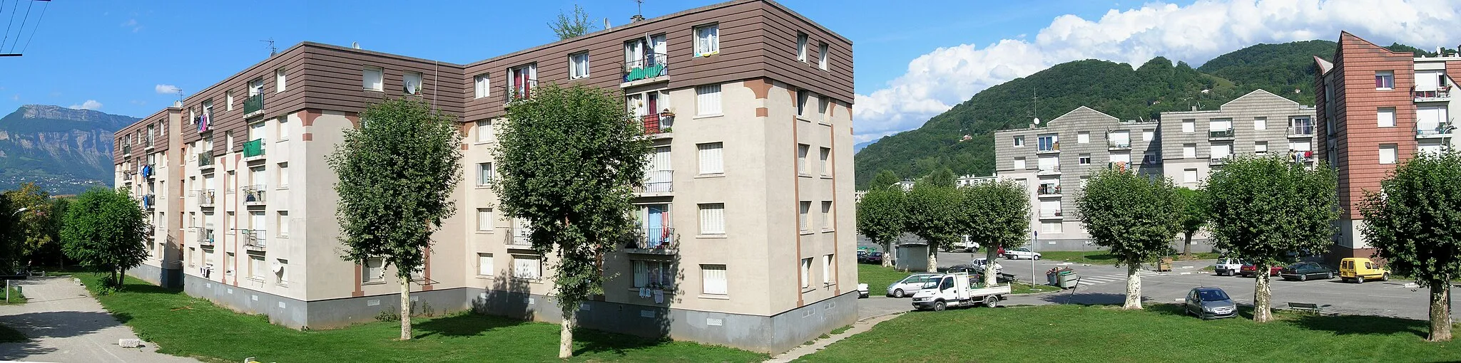 Photo showing: Champberton, rue Garcia Lorca, St Martin d'Hères, France