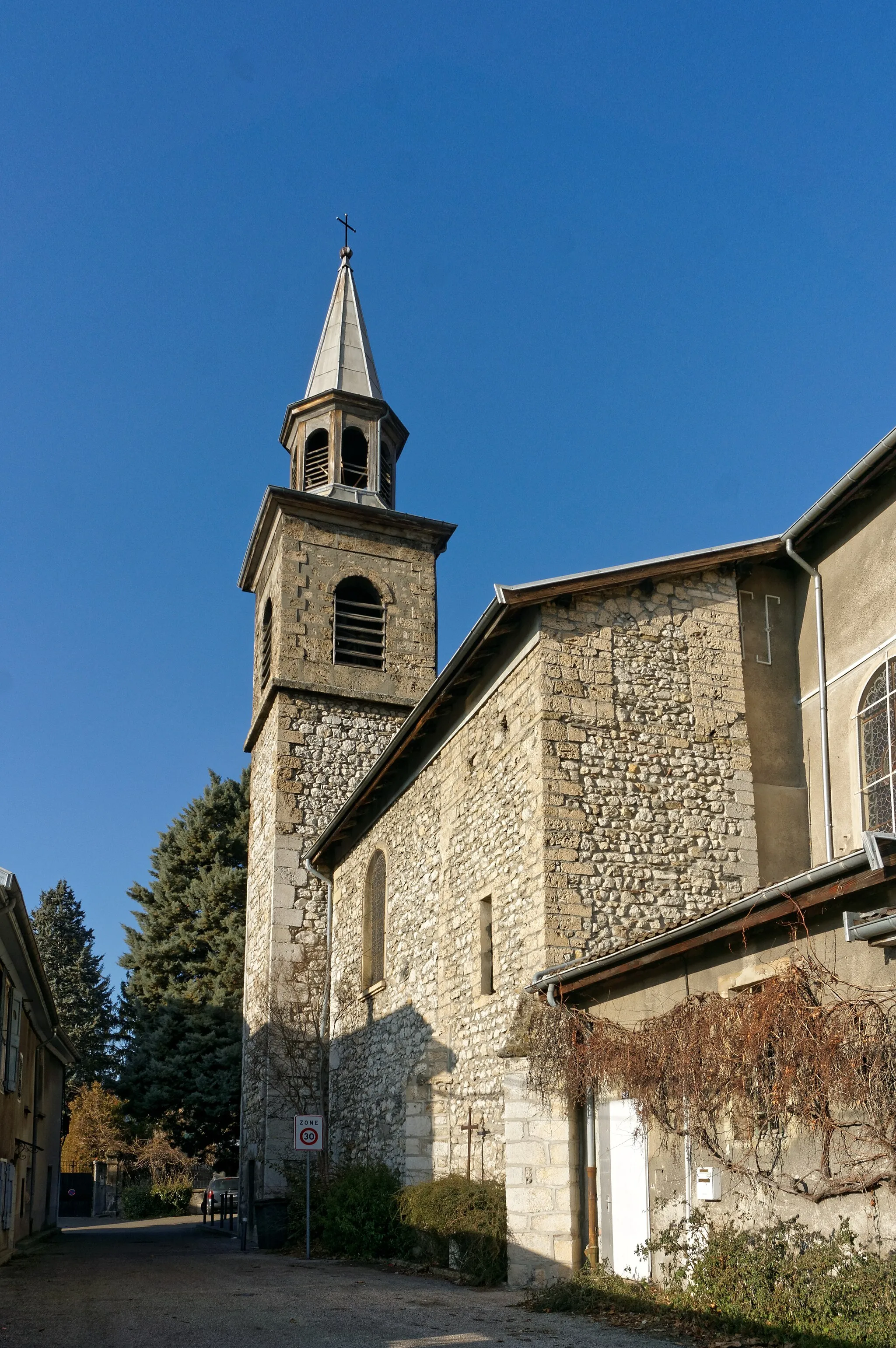 Photo showing: Église de Saint-Martin-le-Vinoux