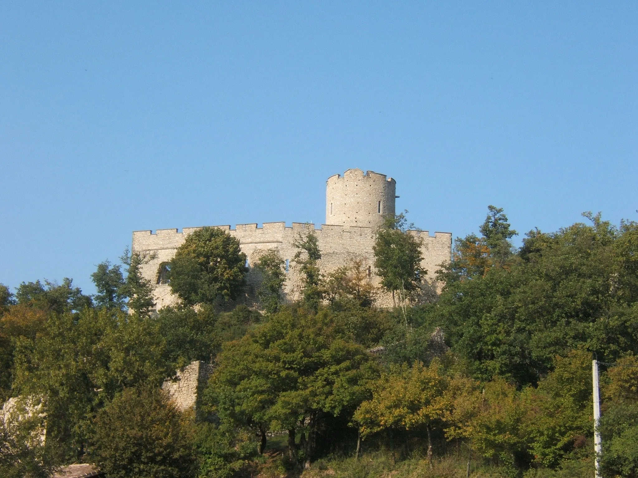 Photo showing: Château de Fallavier (France), côté Sud