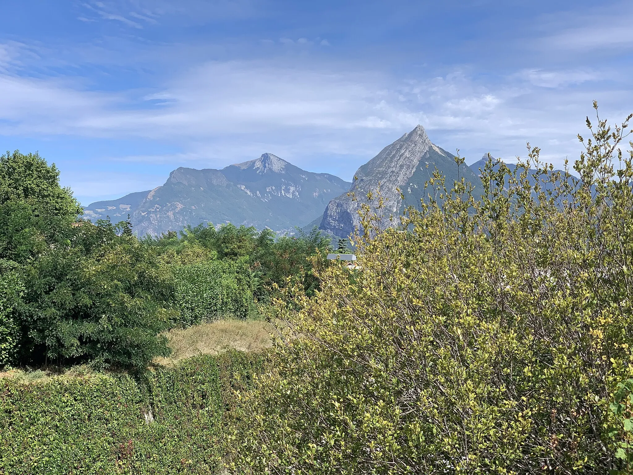 Photo showing: Paysage montagneux à Seyssins.
