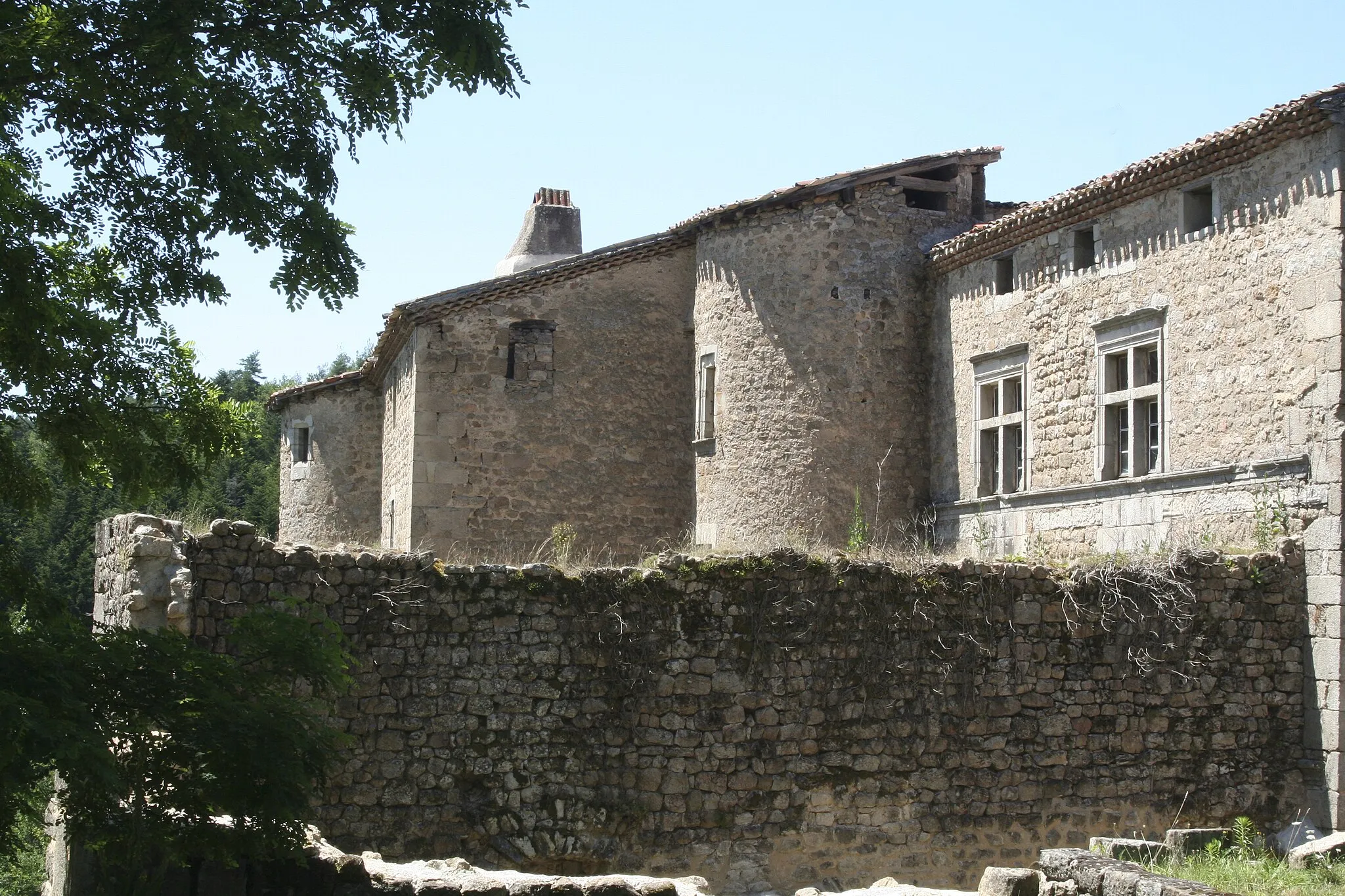 Photo showing: Castle of Vaussèche