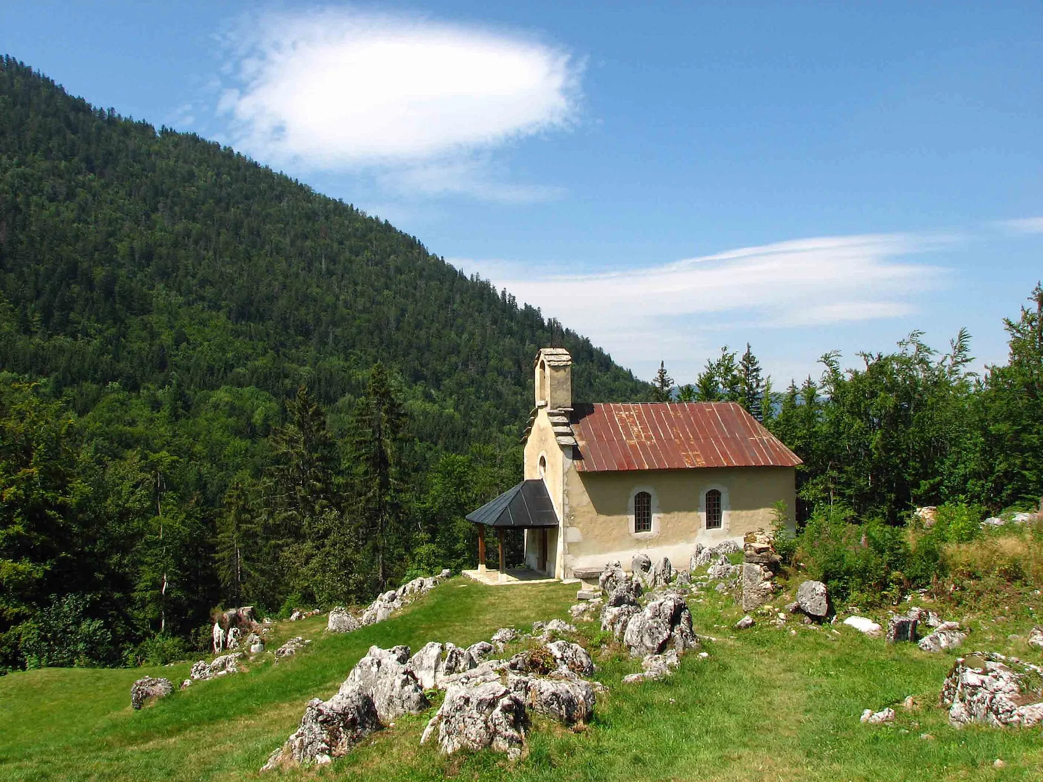 Photo showing: Chapelle de Valchevrière, Isère, France