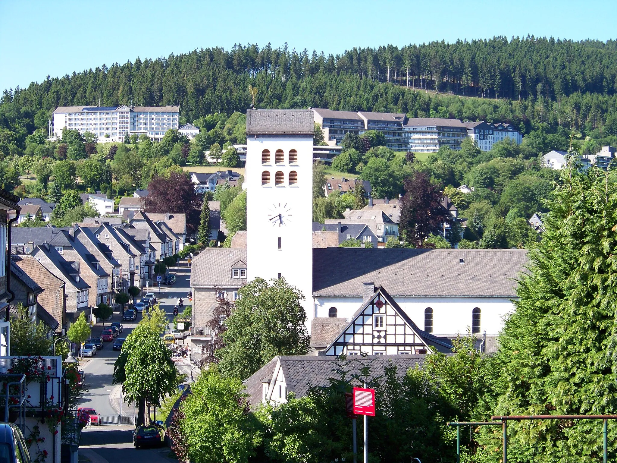 Photo showing: Bad Fredeburg (Schmallenberg), Germany.