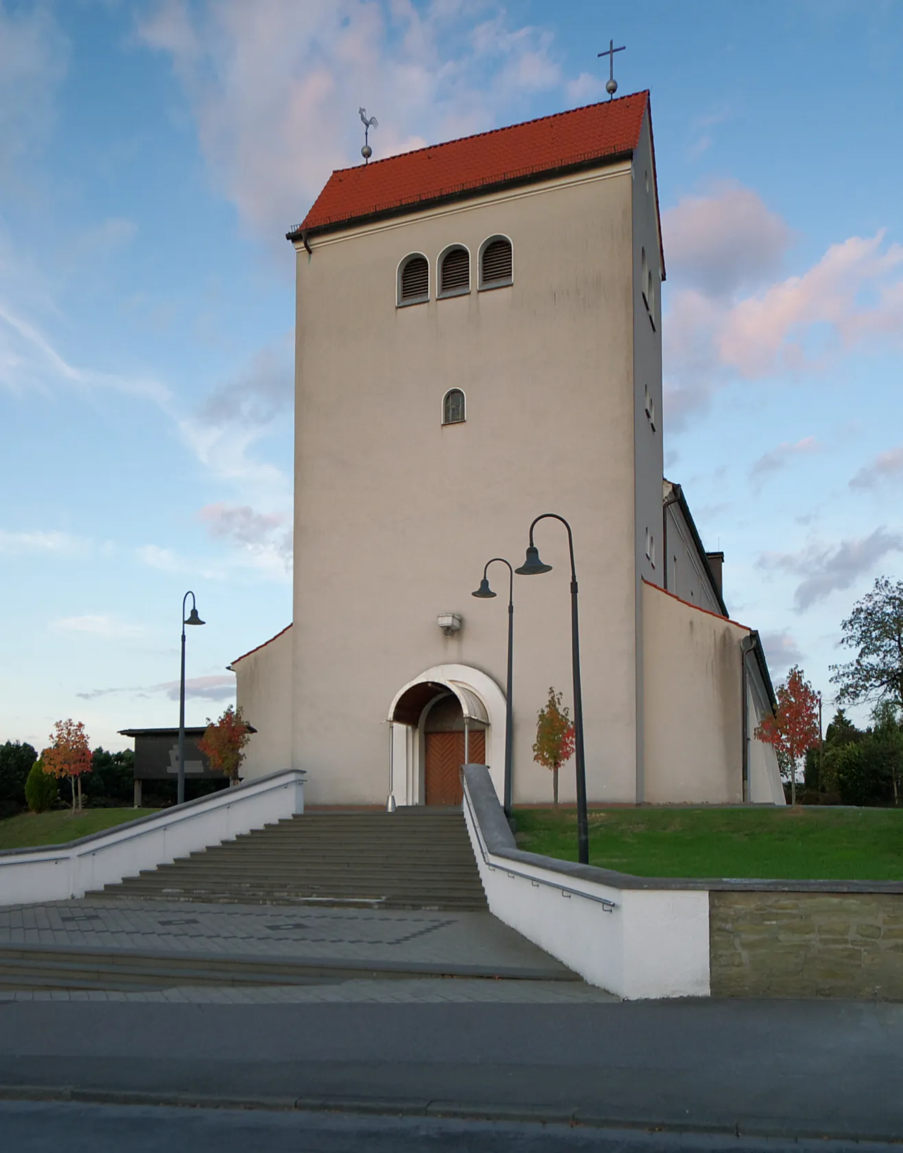 Photo showing: Katholische Kirche Christkönig in Bönen, Nordrhein-Westfalen, Deutschland