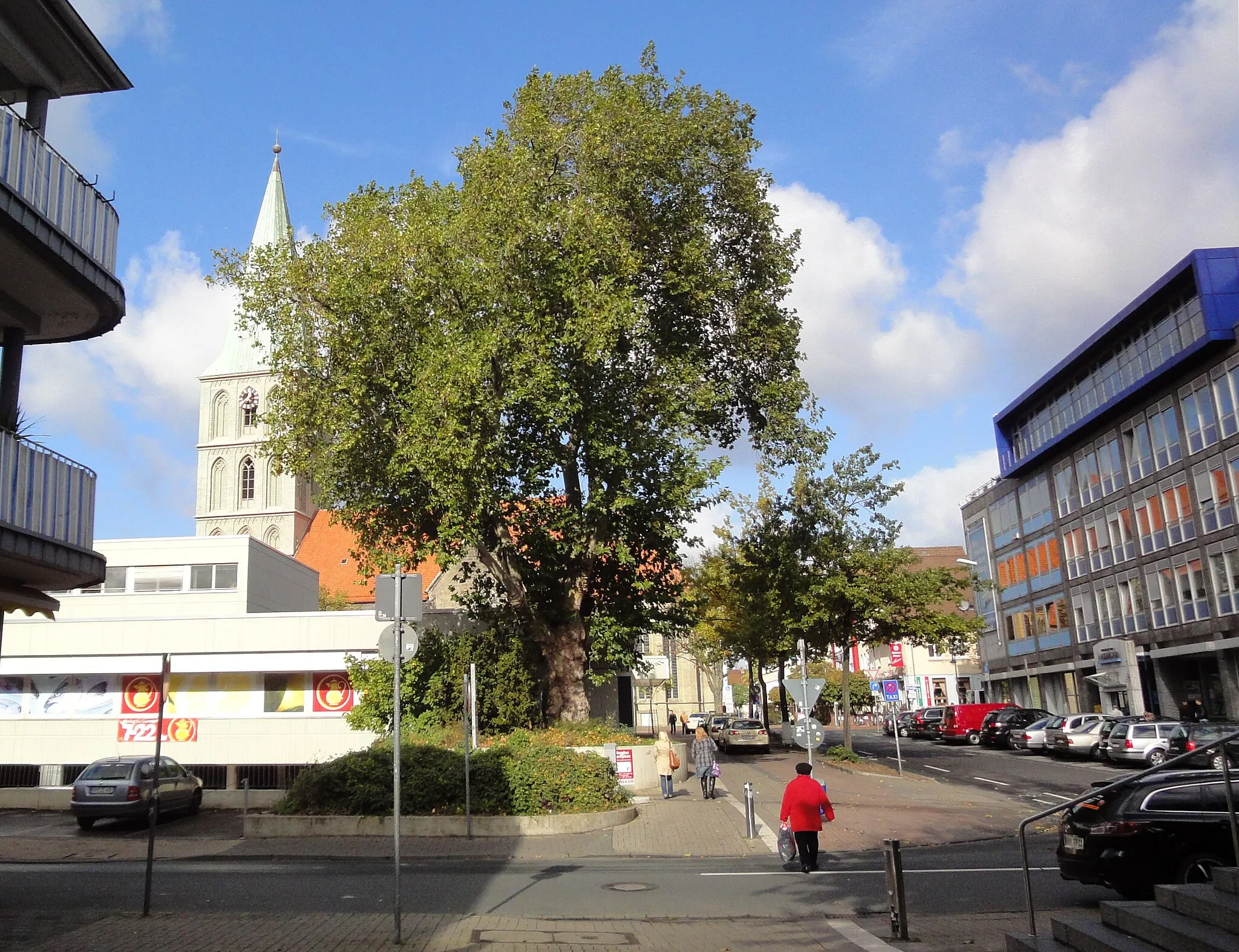 Photo showing: Königstraße - Gutenbergstraße