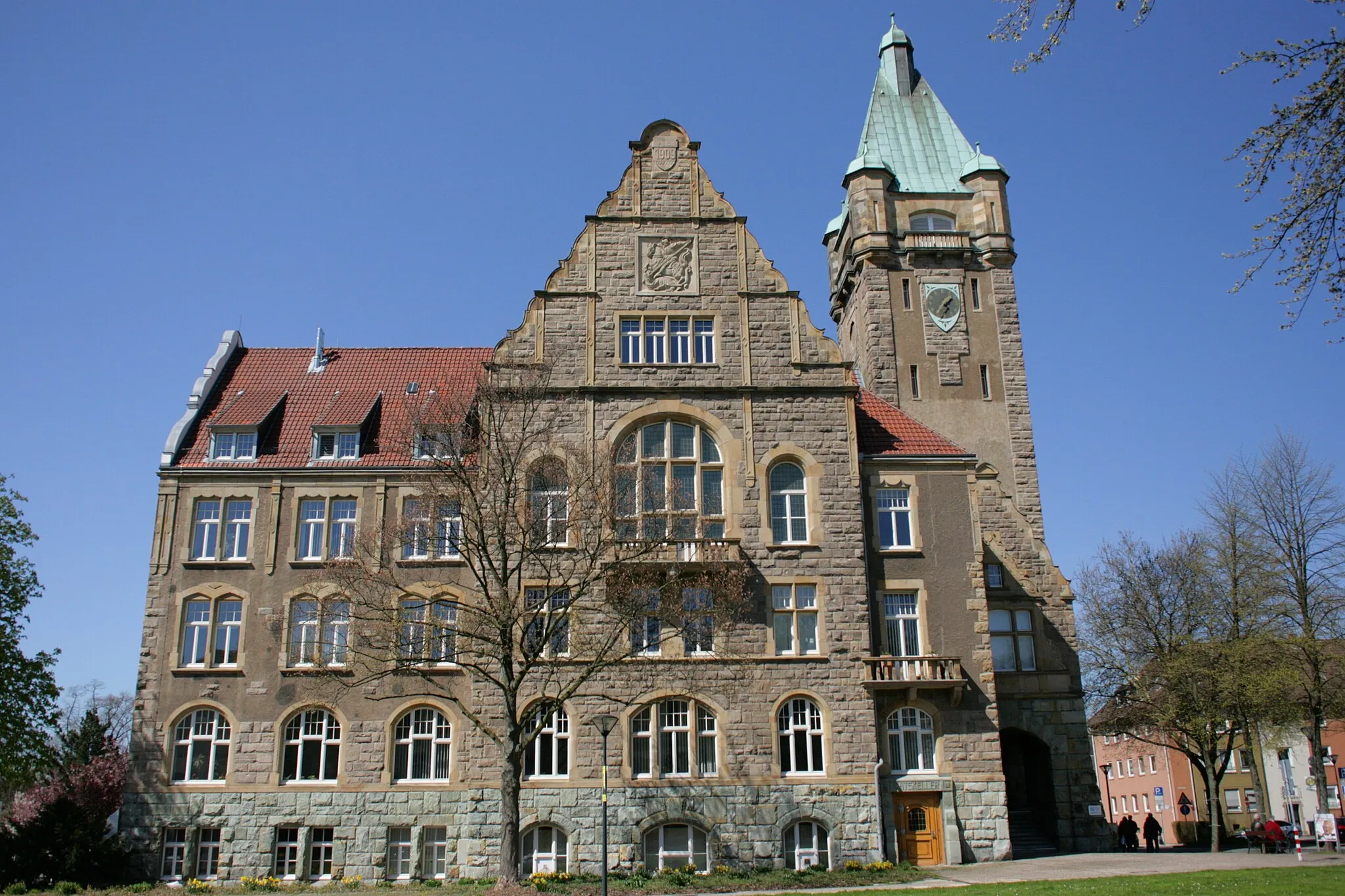Photo showing: Rathaus am Rathausplatz in Hattingen