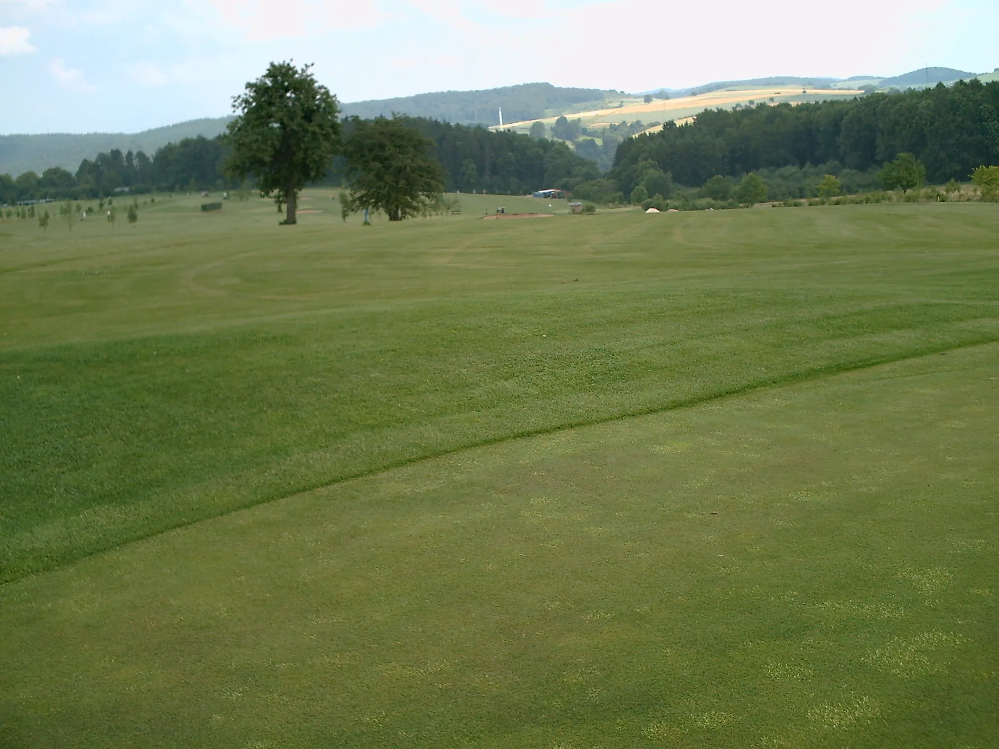 Photo showing: Course of the Golfclub in Westheim, near Marsberg, Germany