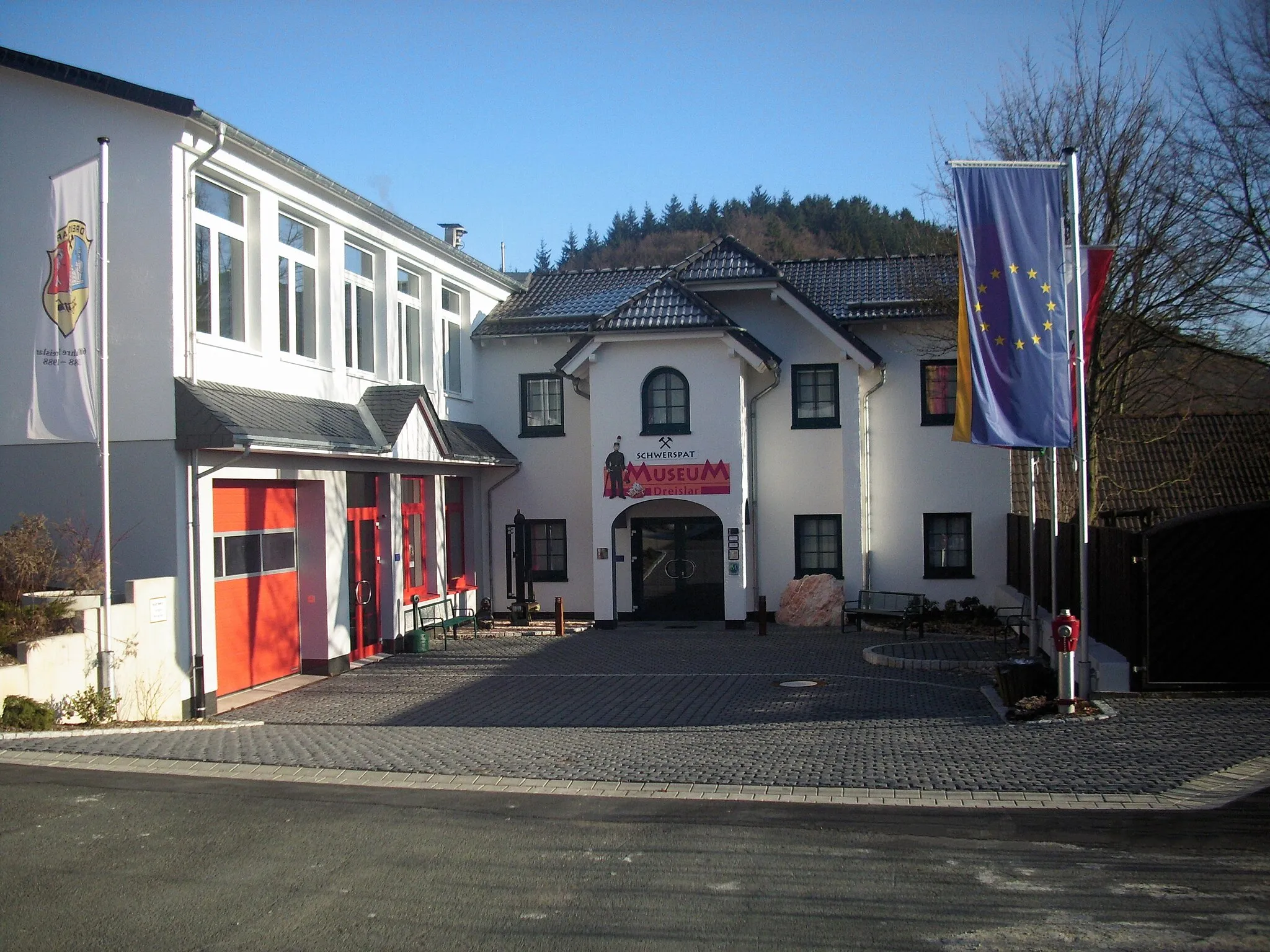 Photo showing: Schwerspatmuseum in Dreislar, Stadt Medebach (Hochsauerlandkreis)