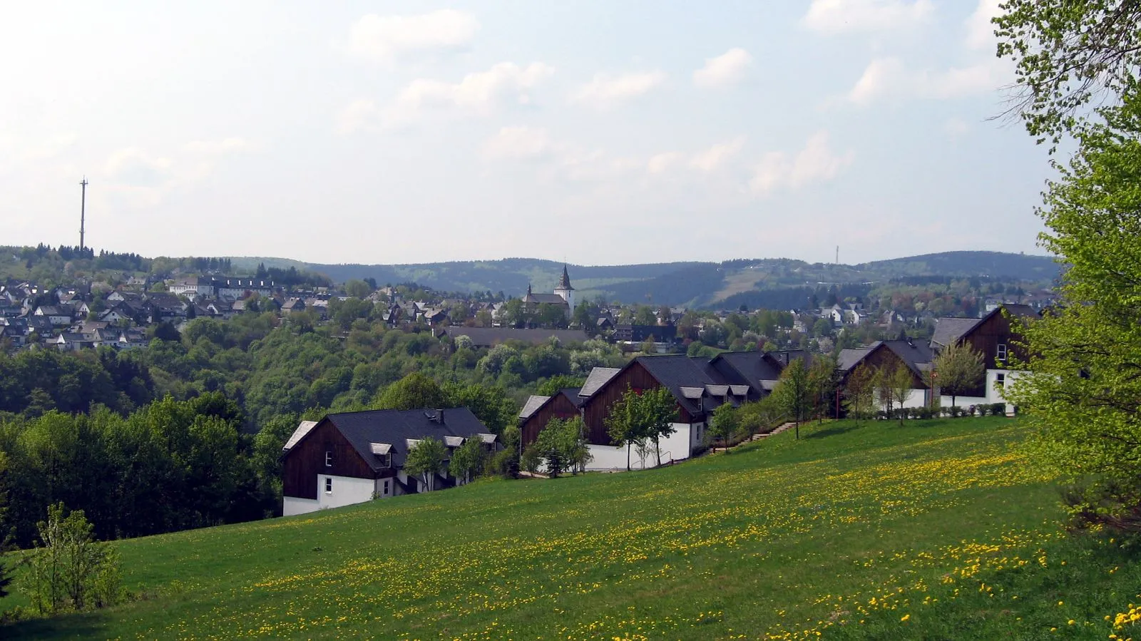 Photo showing: Germany / view to Winterberg