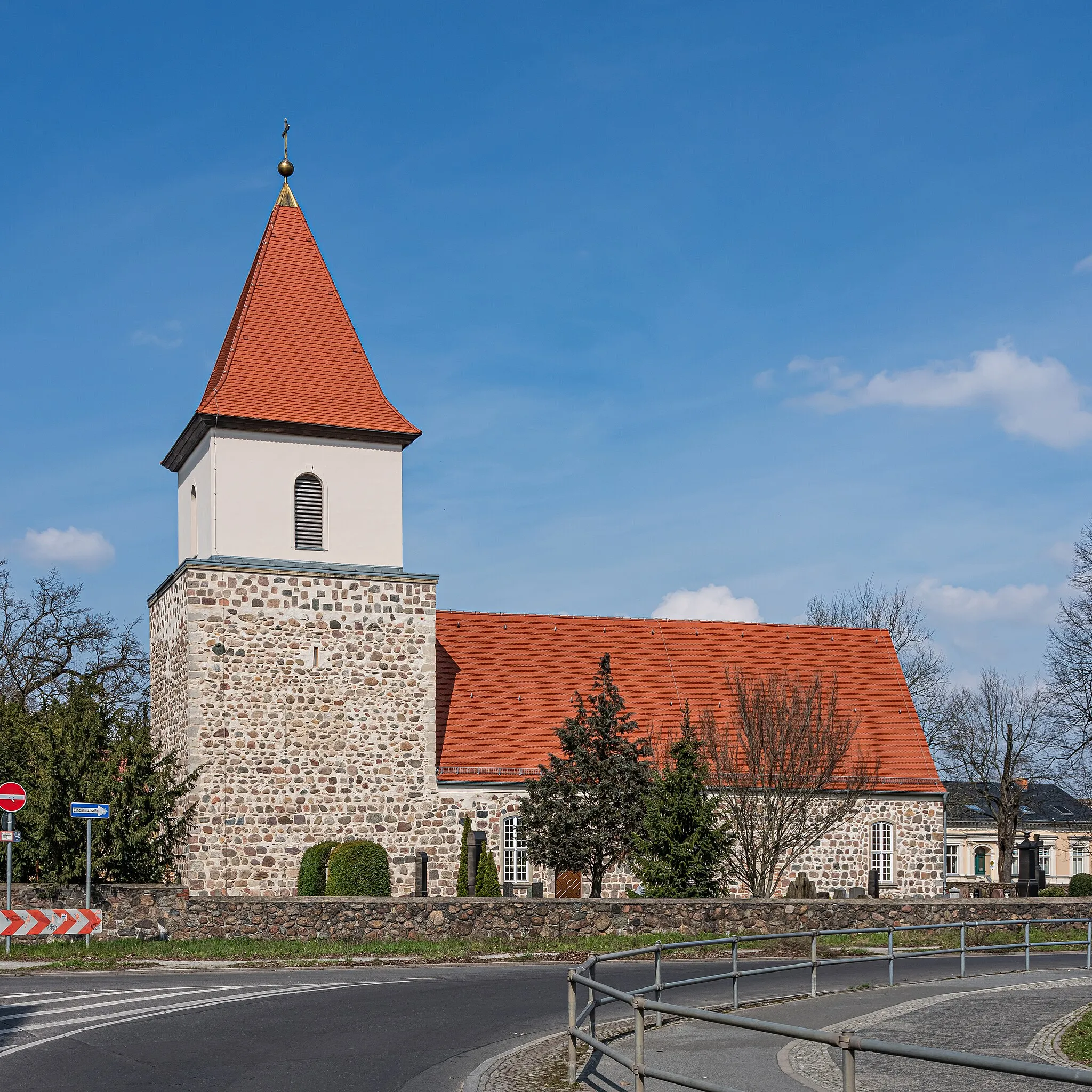 Photo showing: Village church at Blankenburg / Pankow District in Berlin, Germany.