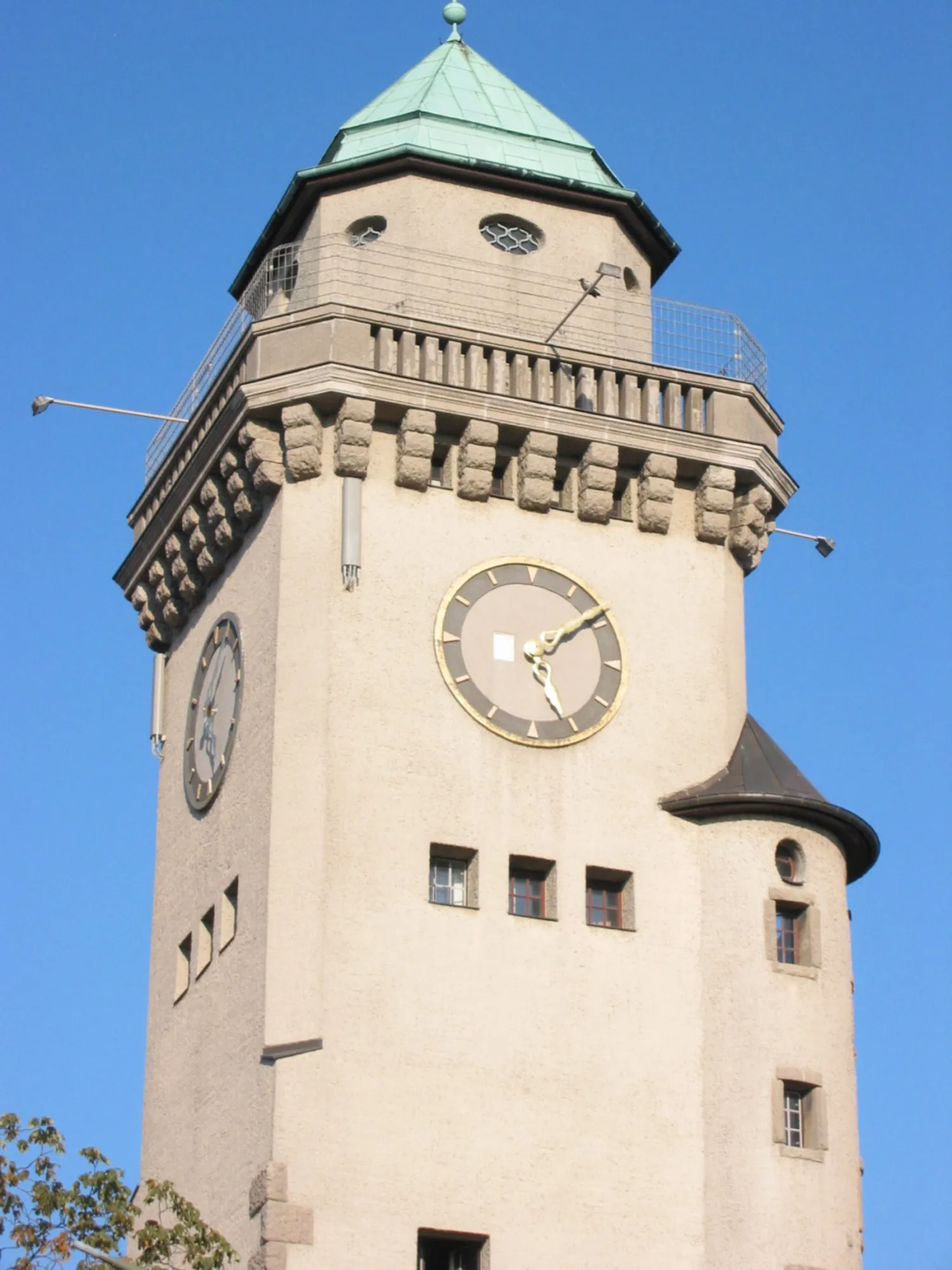 Photo showing: Casino tower in Berlin-Frohnau