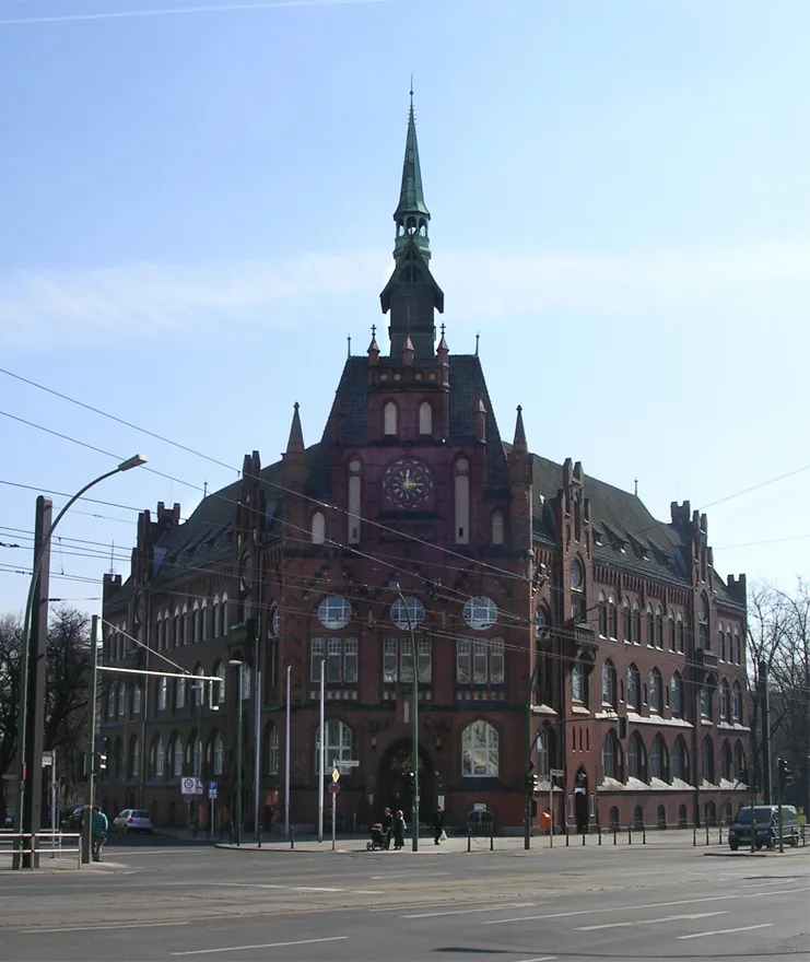 Photo showing: Town Hall in Berlin-Lichtenberg in 1909