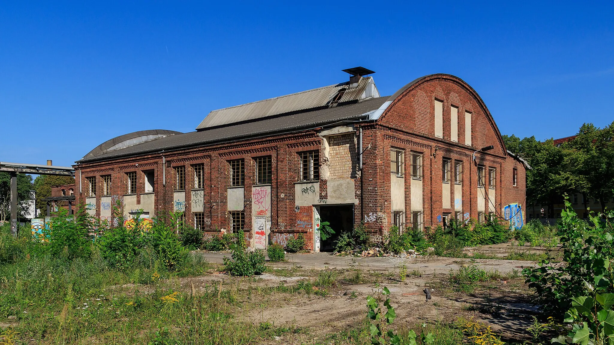 Photo showing: Ruins of former BMHW Niederschöneweide plant in Berlin (Germany)