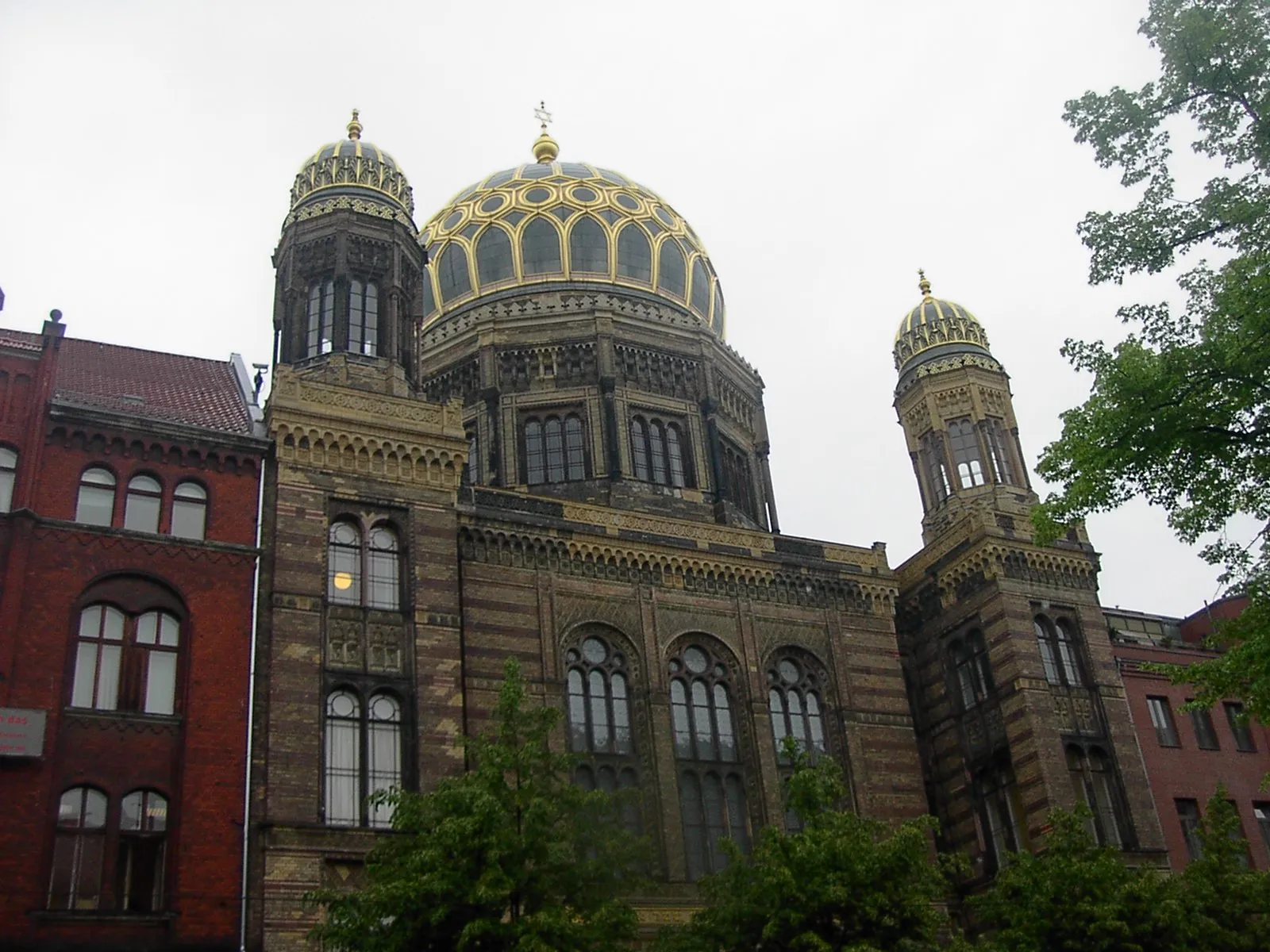 Photo showing: New Synagogue, East Berlin