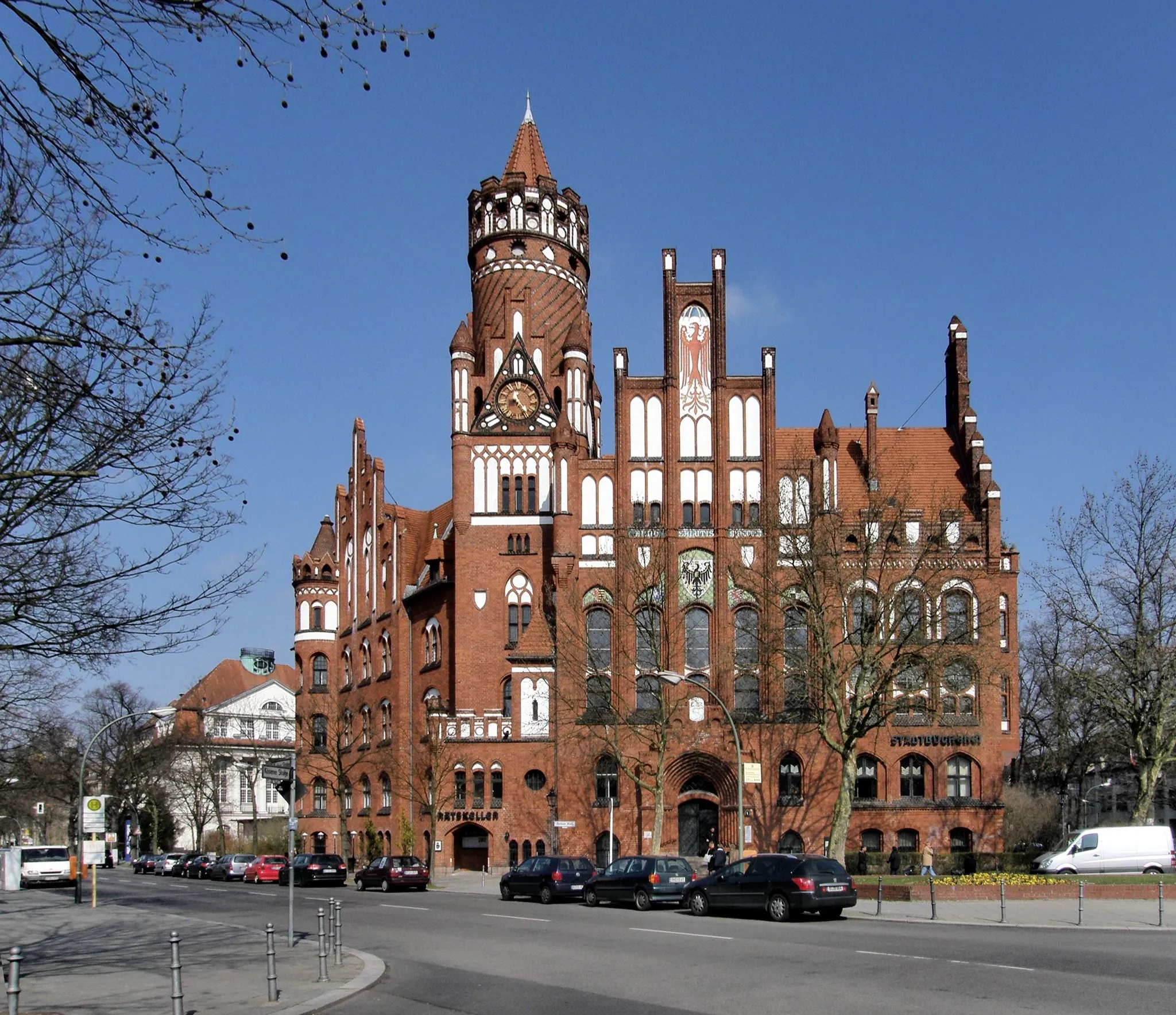 Photo showing: Berlin, Rathaus Schmargendorf, Architekt: J. Otto Kerwien