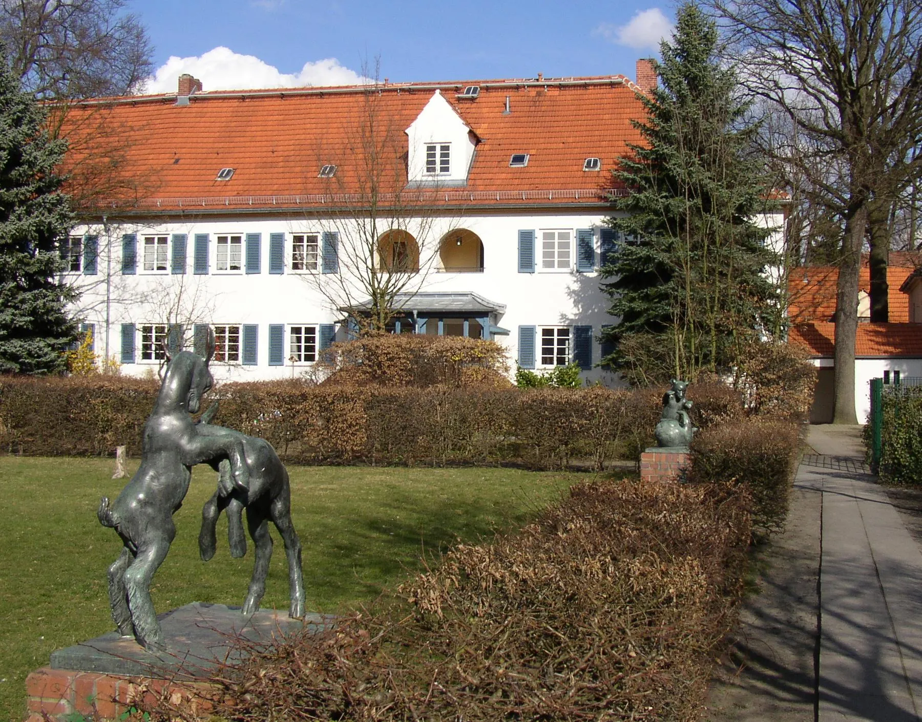 Photo showing: Rapsstraße in „Siedlung Siemensstadt“ in Berlin-Spandau, Germany