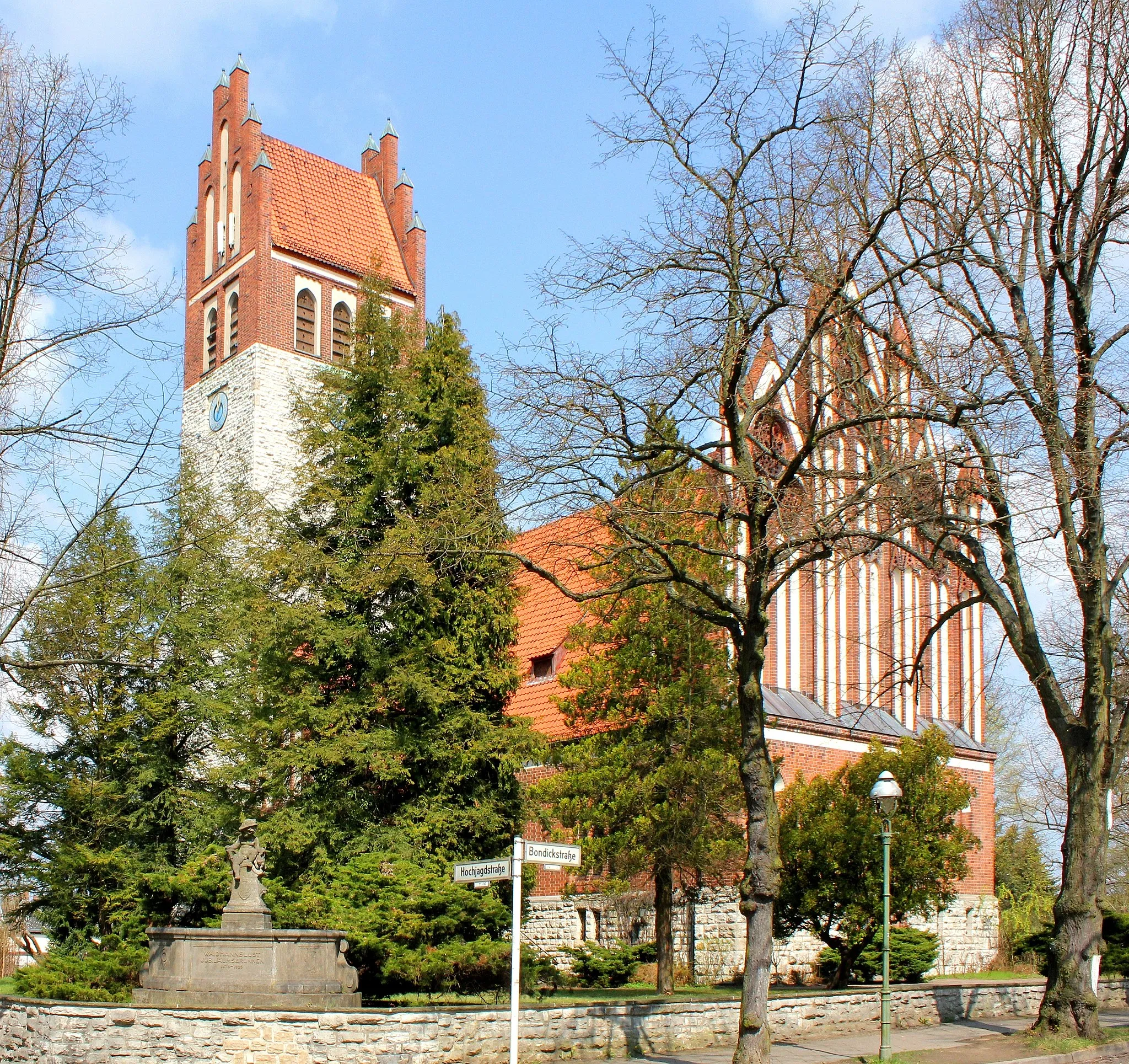 Photo showing: Evangelische Königin-Luise-Kirche, erbaut 1913