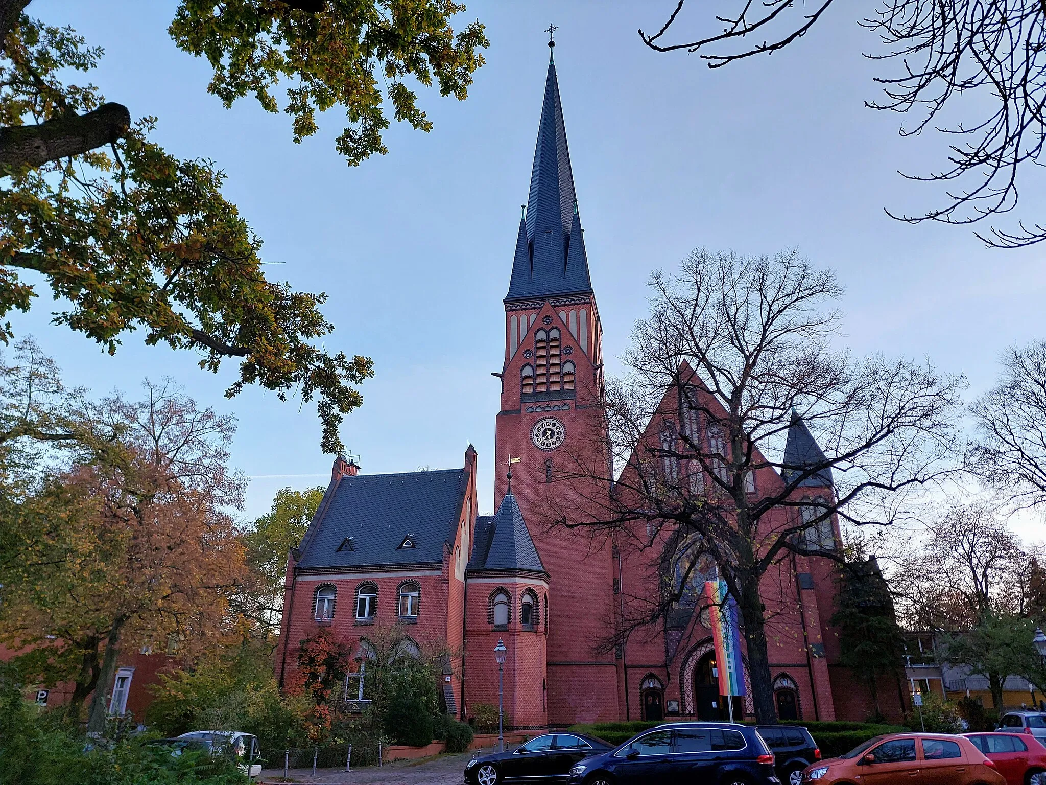 Photo showing: Protestant church of Berlin-Wilmersdorf